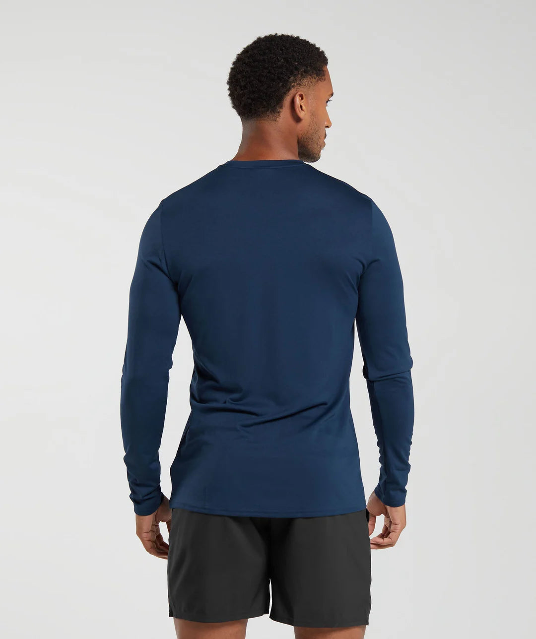 Gymshark Arrival Long Sleeve T-Shirt 'Navy'