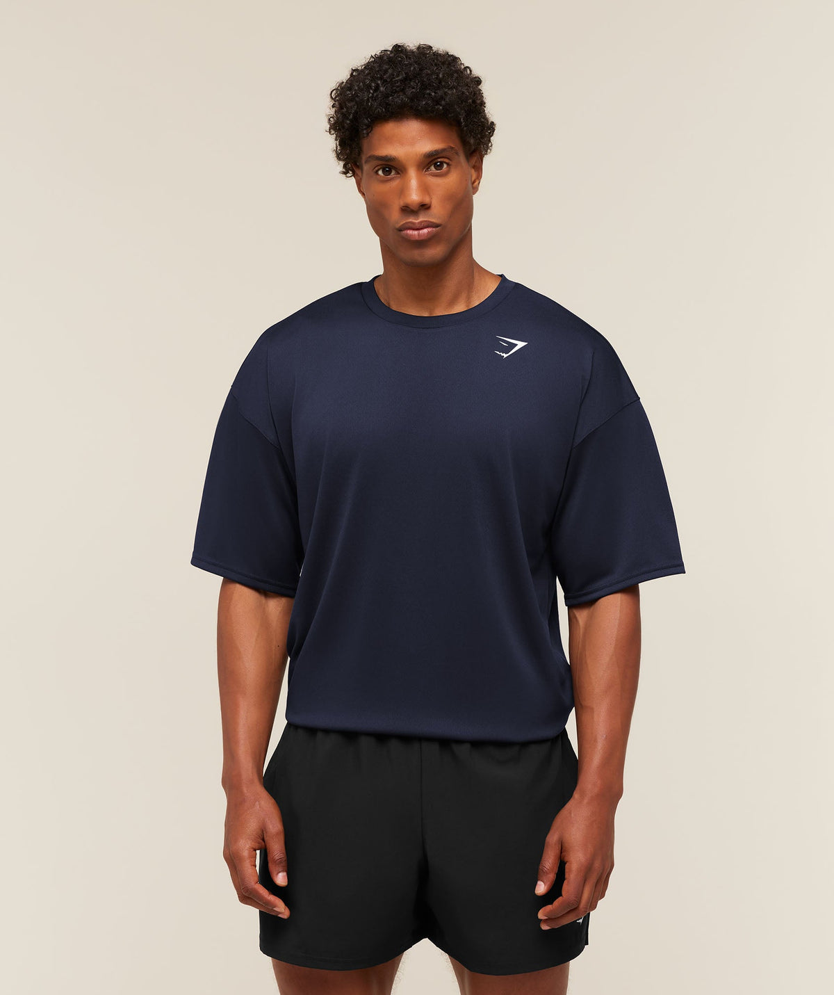 Gymshark Arrival Oversized T-Shirt 'Heavy Blue'