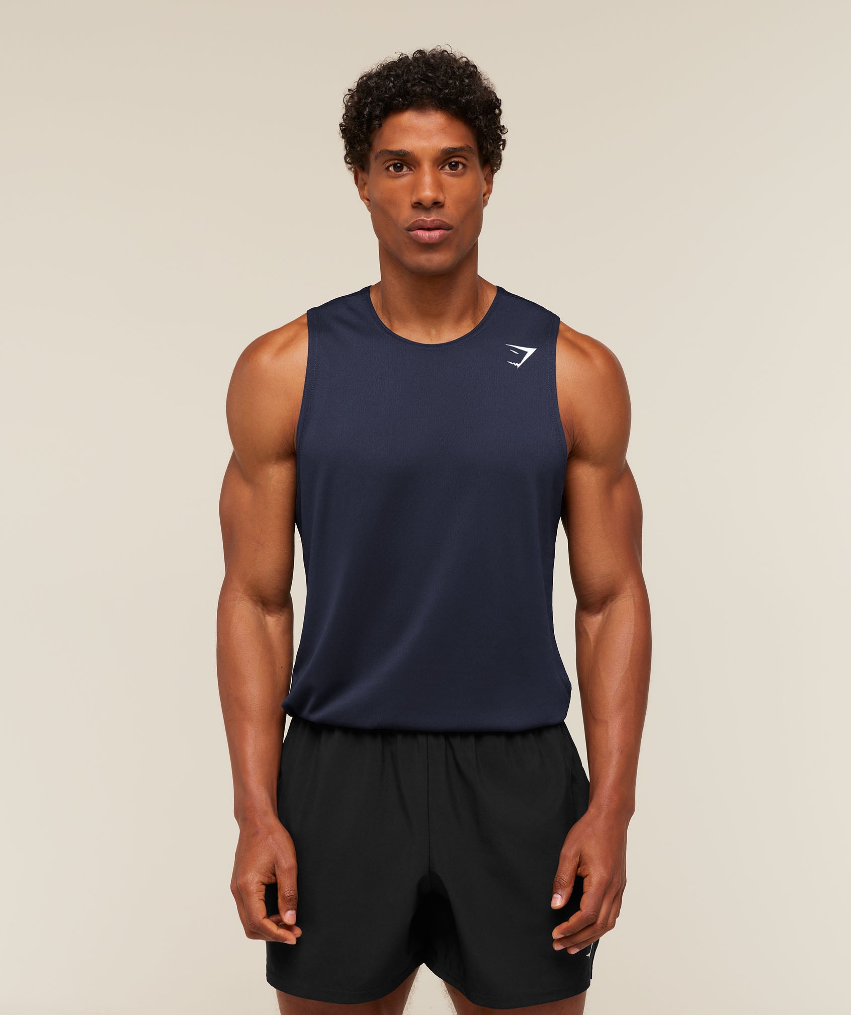 Gymshark Arrival Tank 'Heavy Blue'