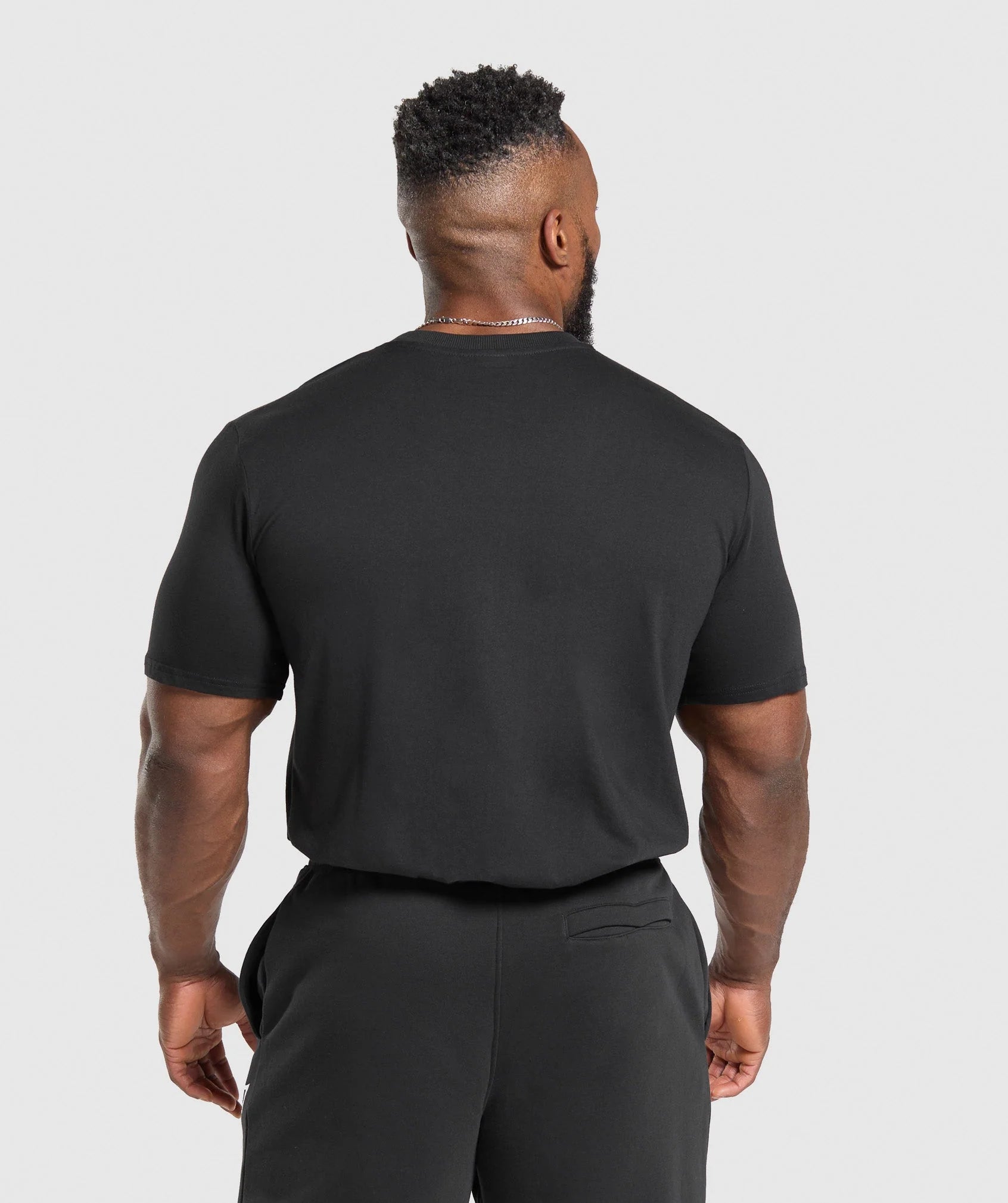 Gymshark T-Shirt 2 Pack 'Black/Light Grey Marl'