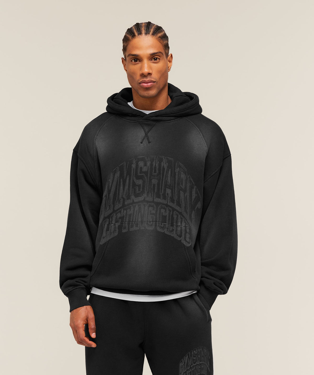 Gymshark GSLC Hoodie 'Black Wash'
