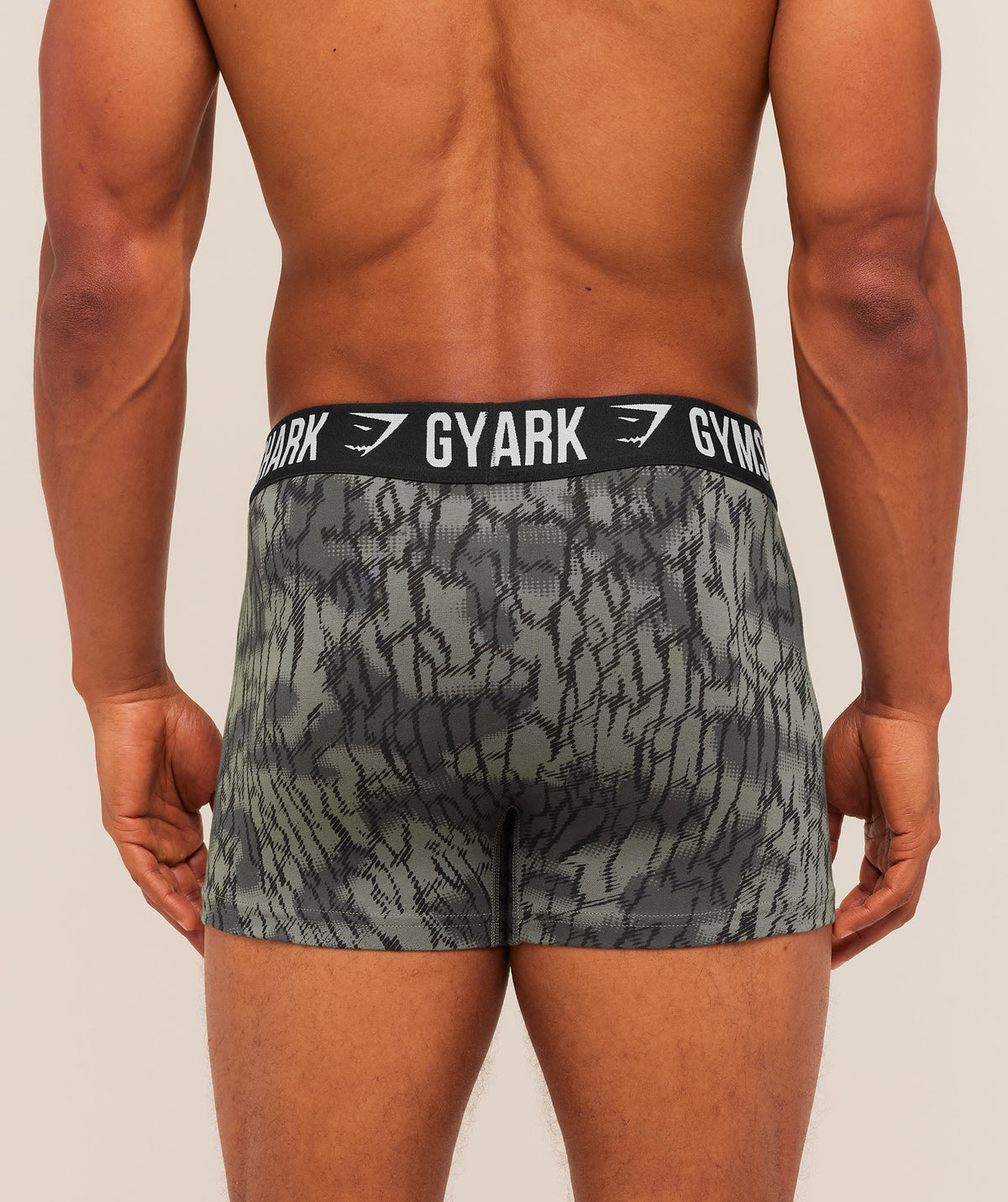 Gymshark Boxer Brief 5PK 'Ash Grey Chalk Beige Lifestyle Brown Espresso Brown'