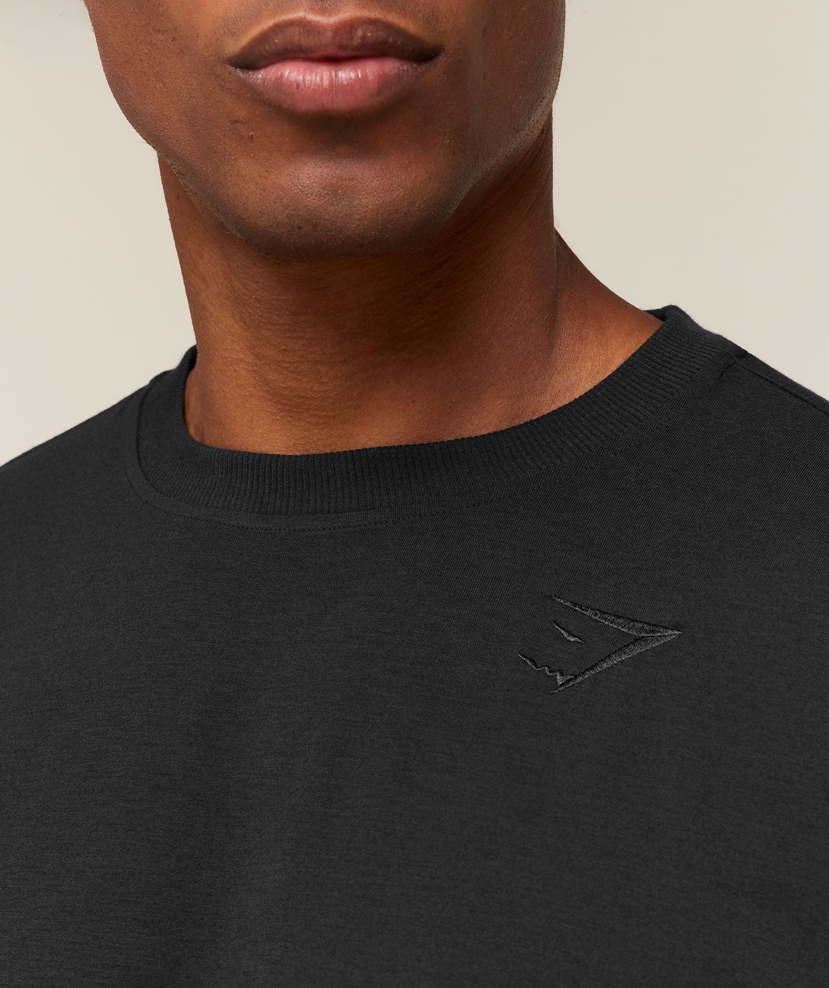 Gymshark Campus Crest T-Shirt 'Black'
