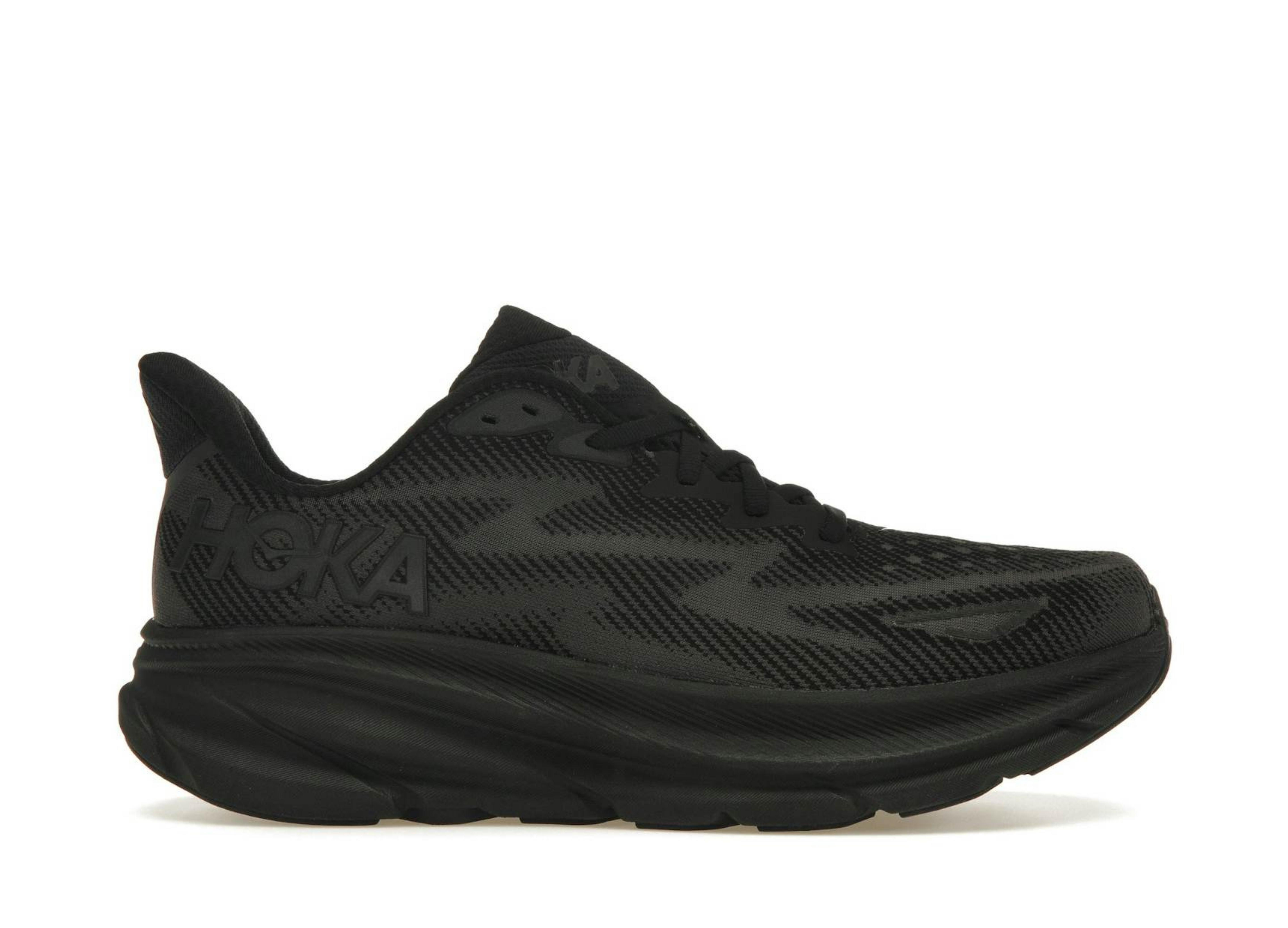 Hoka Clifton 9 Wide 'Triple Black'