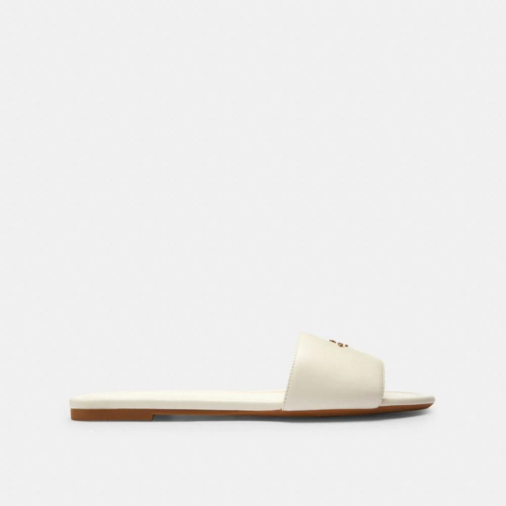 Coach Slide Sandal Chalk