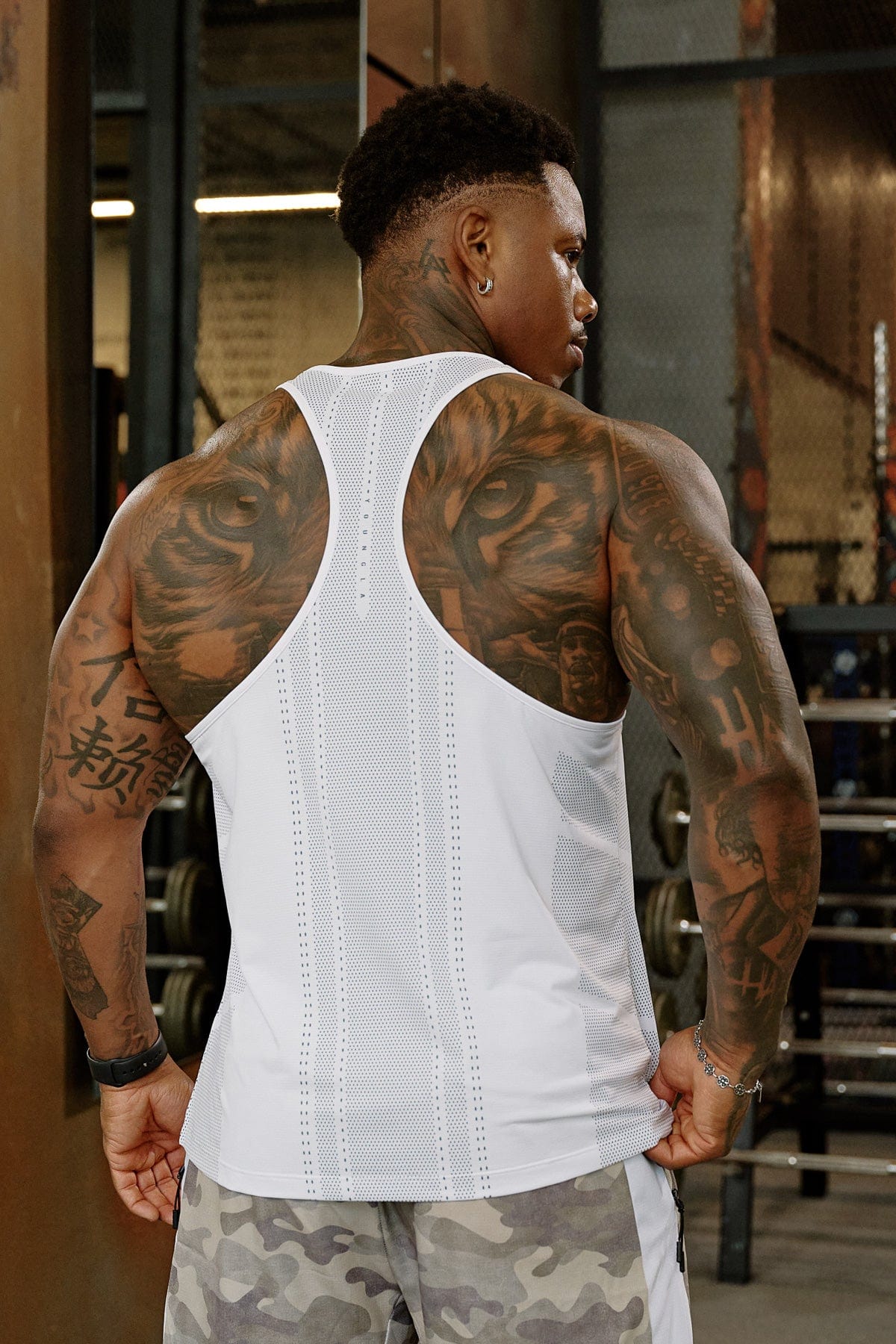 YoungLA 3042 - Kinetic Workout Stringers 'White'