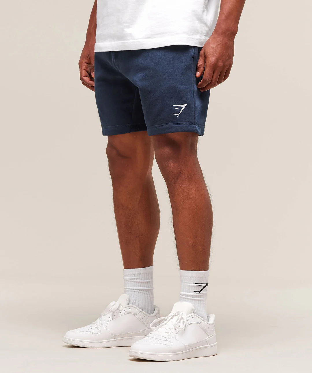 Gymshark Crest Shorts 'Navy'