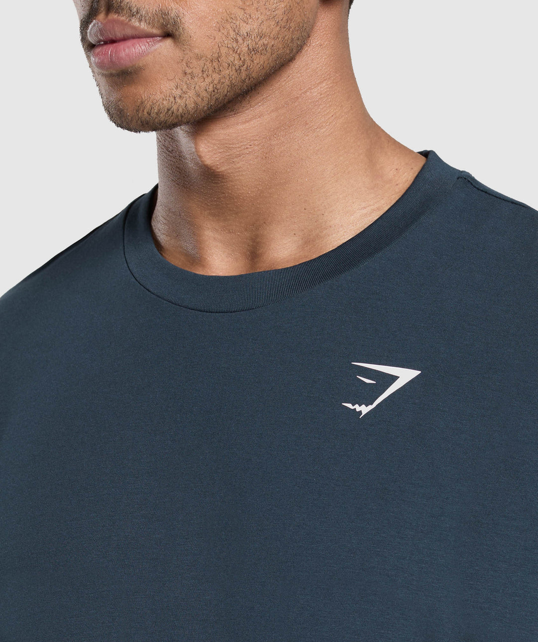 Gymshark Crest T-Shirt Navy'