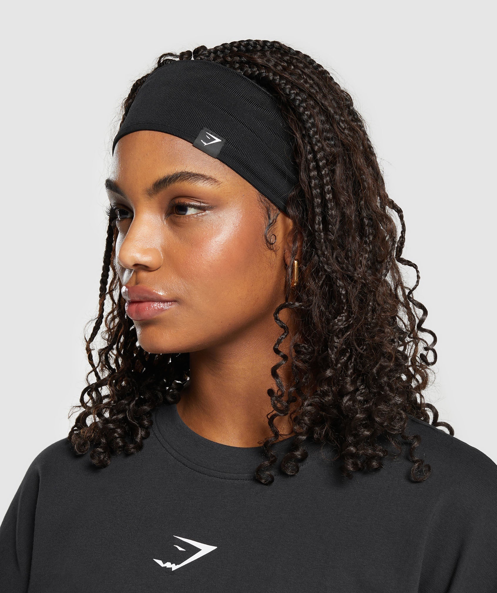 Gymshark Diffuse Sweat Headband 'Black'