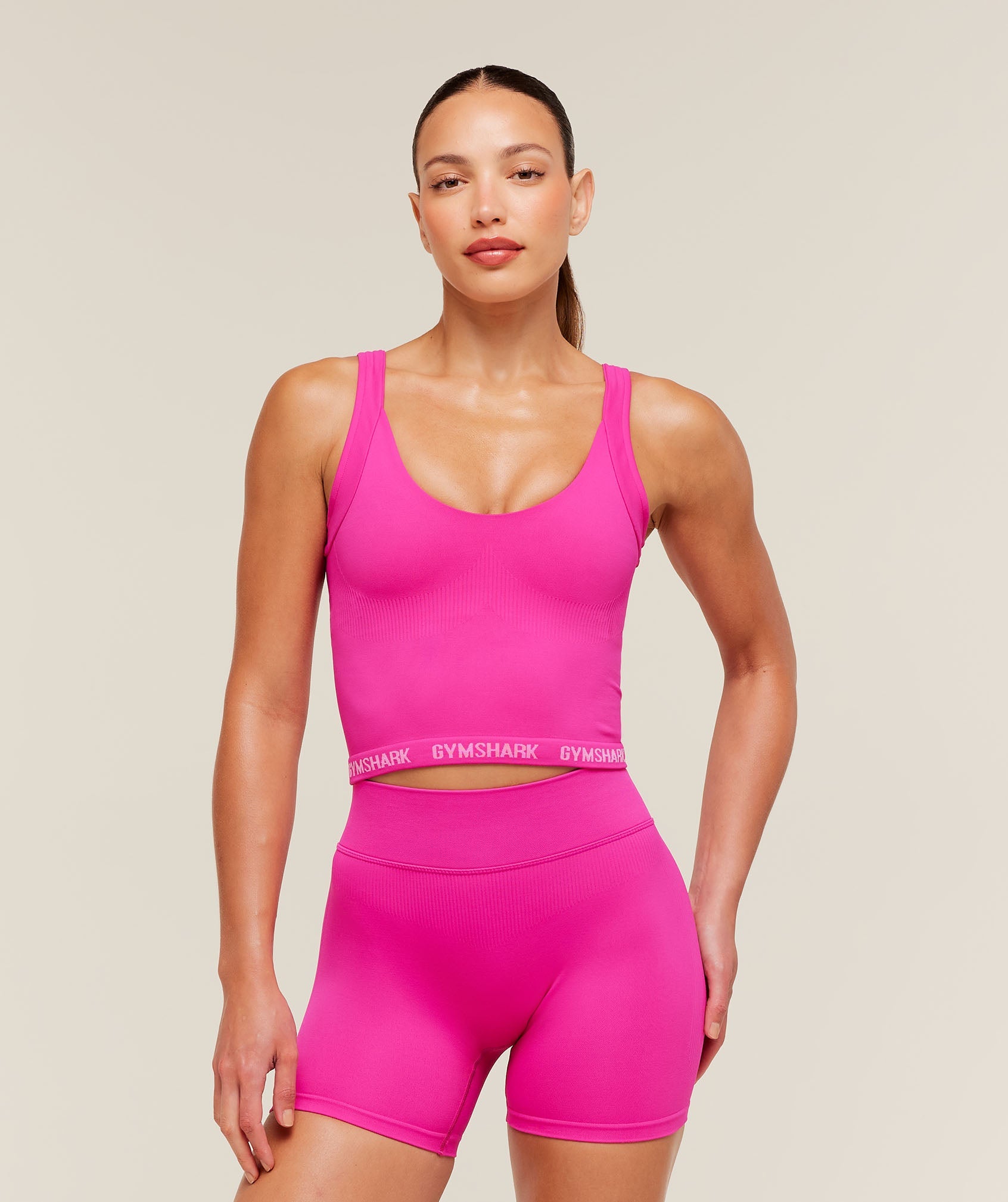 Gymshark Flex V4 Tank Top 'Super-Set Pink'