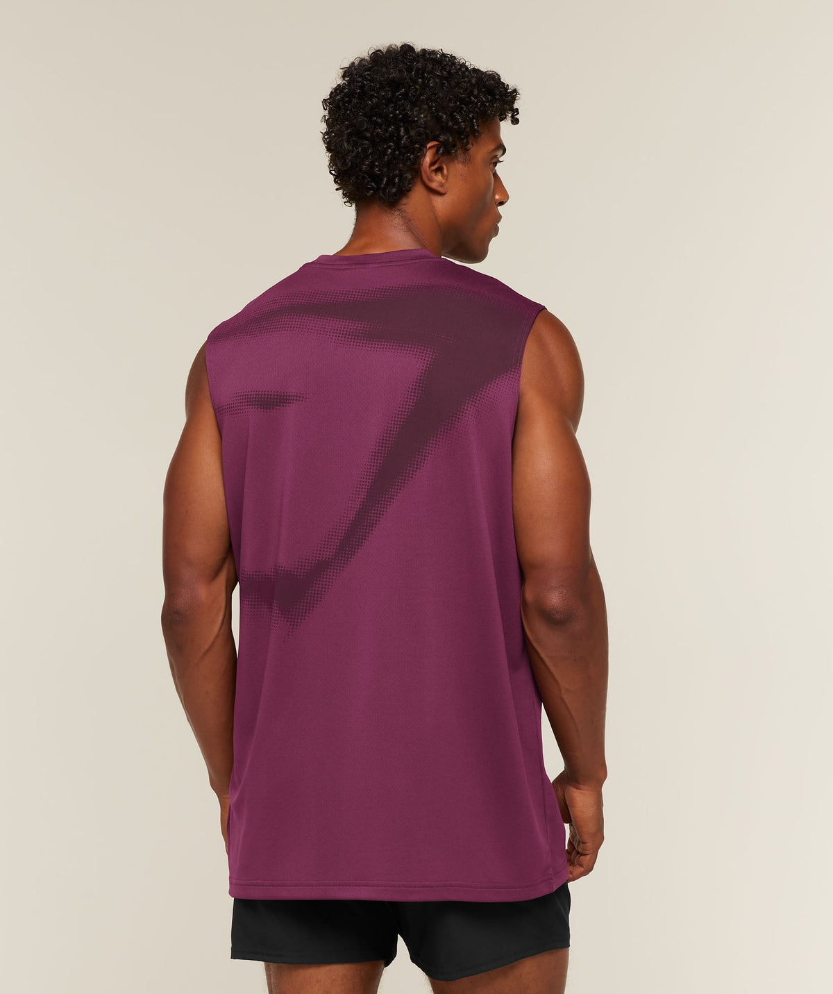 Gymshark Motion Blur Graphic Tank 'Strength Pink'