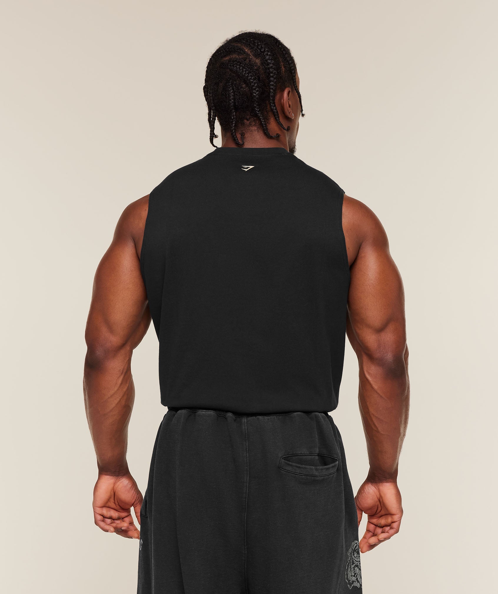 Gymshark Training Graphic Tank 'Black'