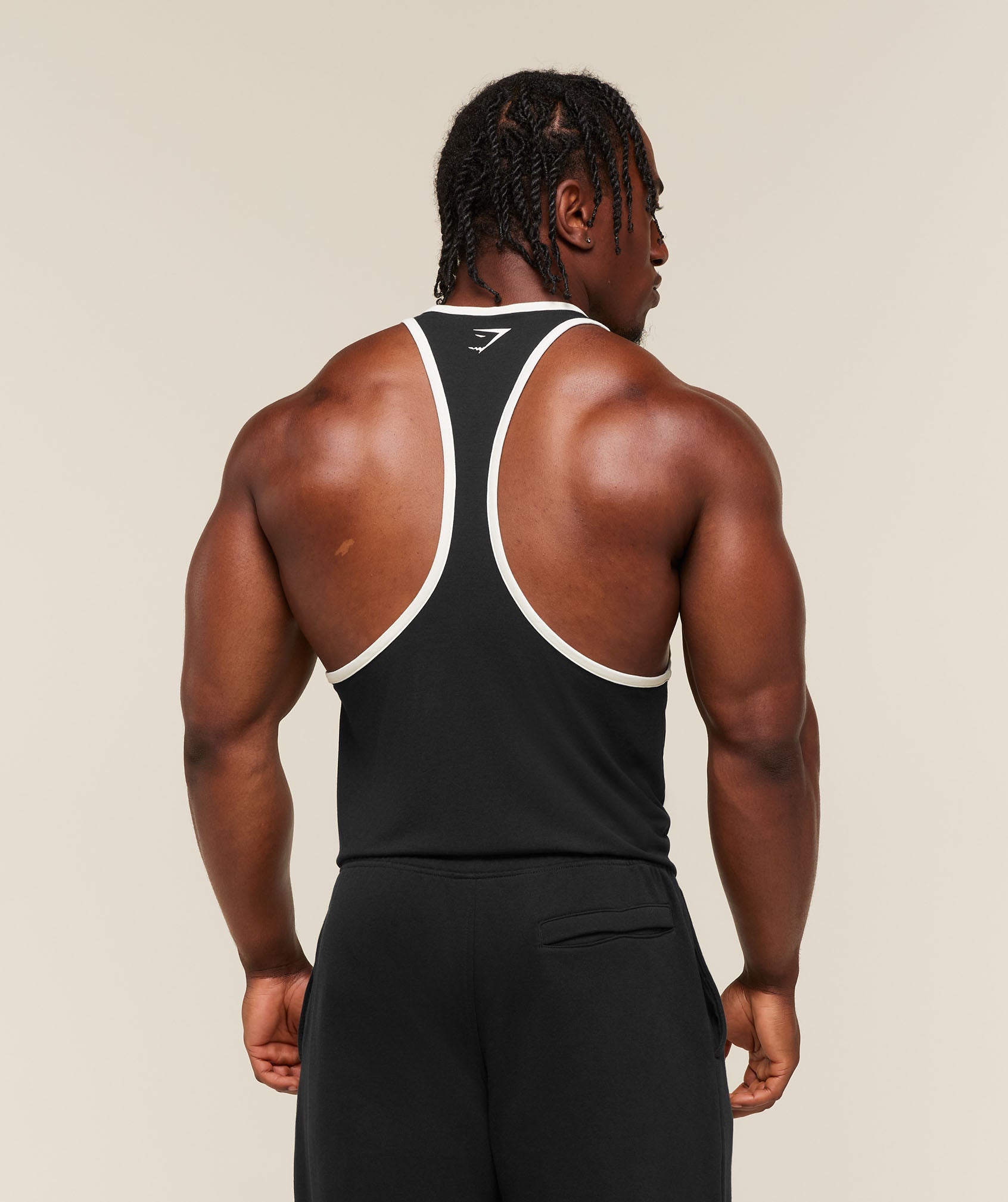 Gymshark GSLC Stringer 'Black Soft White'