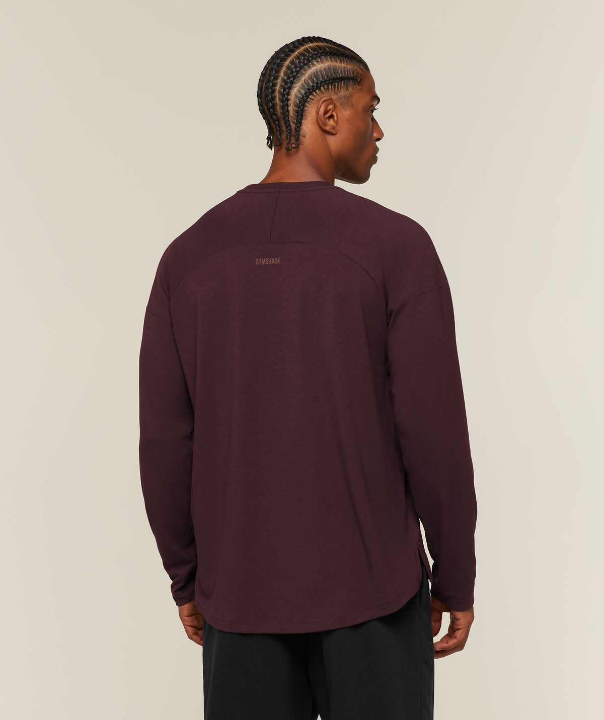 Gymshark GSLC Raglan Long Sleeve T-Shirt 'Cherry Purple'