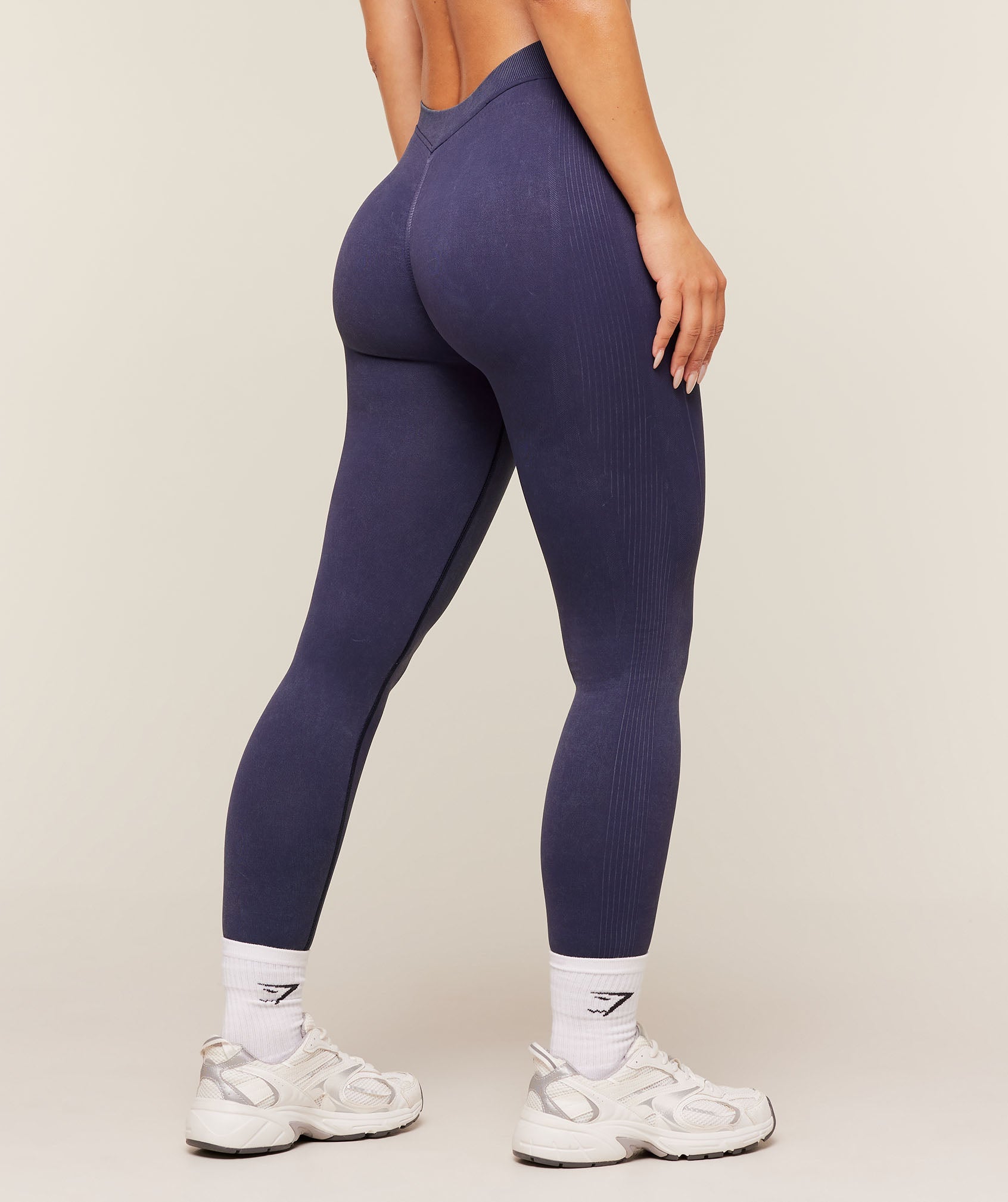 Gymshark x Bratz Leggings 'Indigo Purple Wash'
