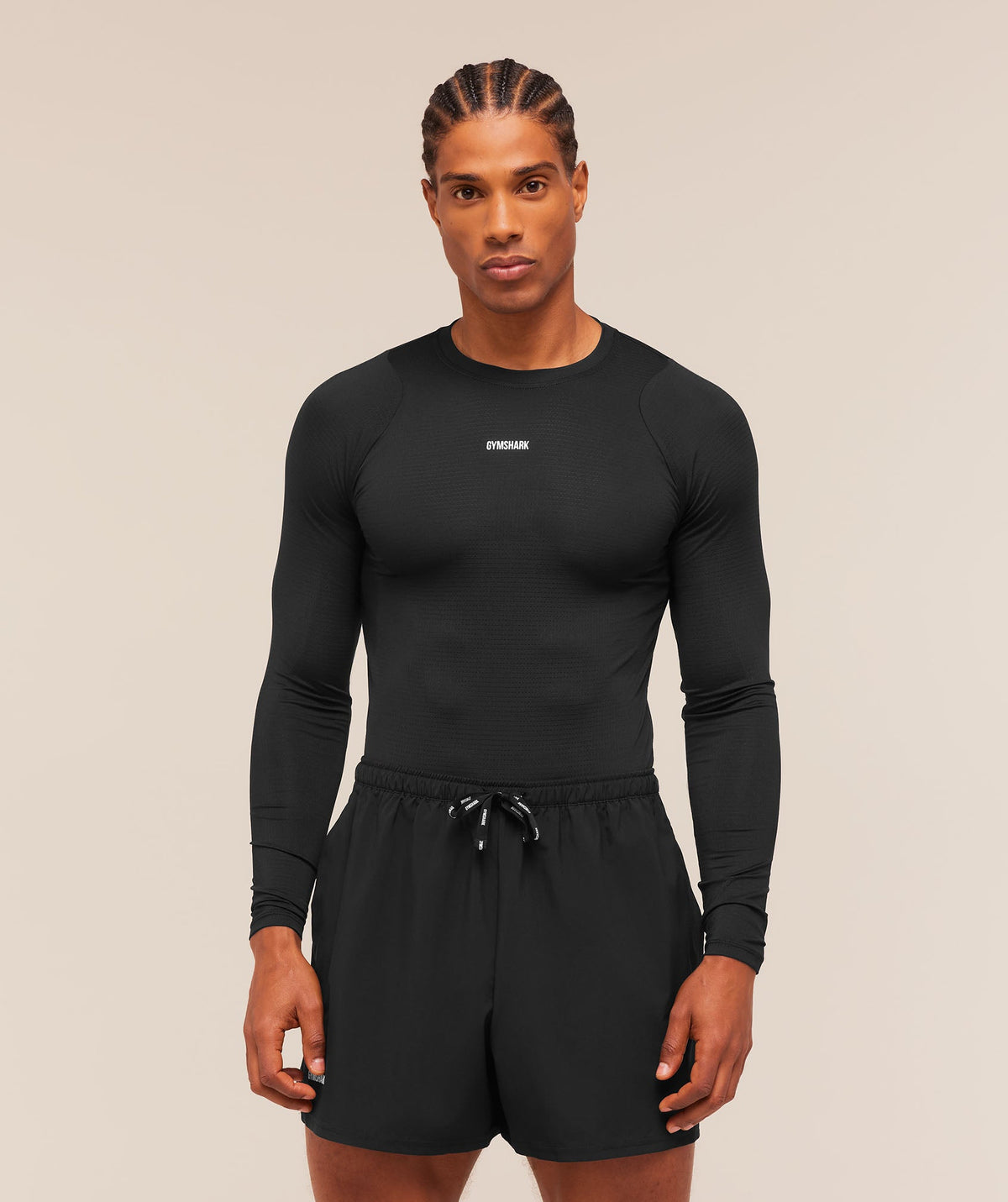 Gymshark Train Long Sleeve T-Shirt 'Black'
