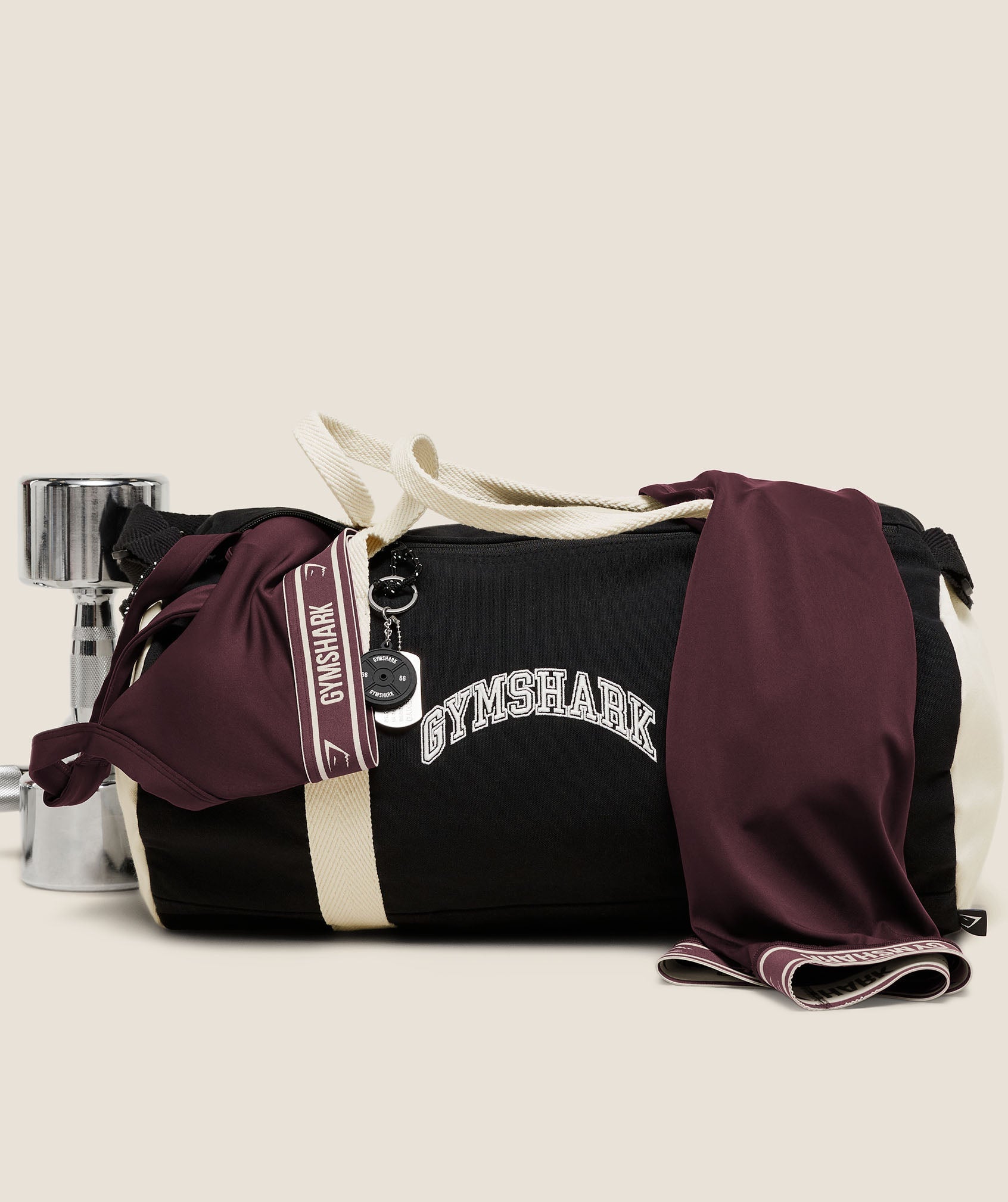 Gymshark Essentials Duffle Bag 'Black'