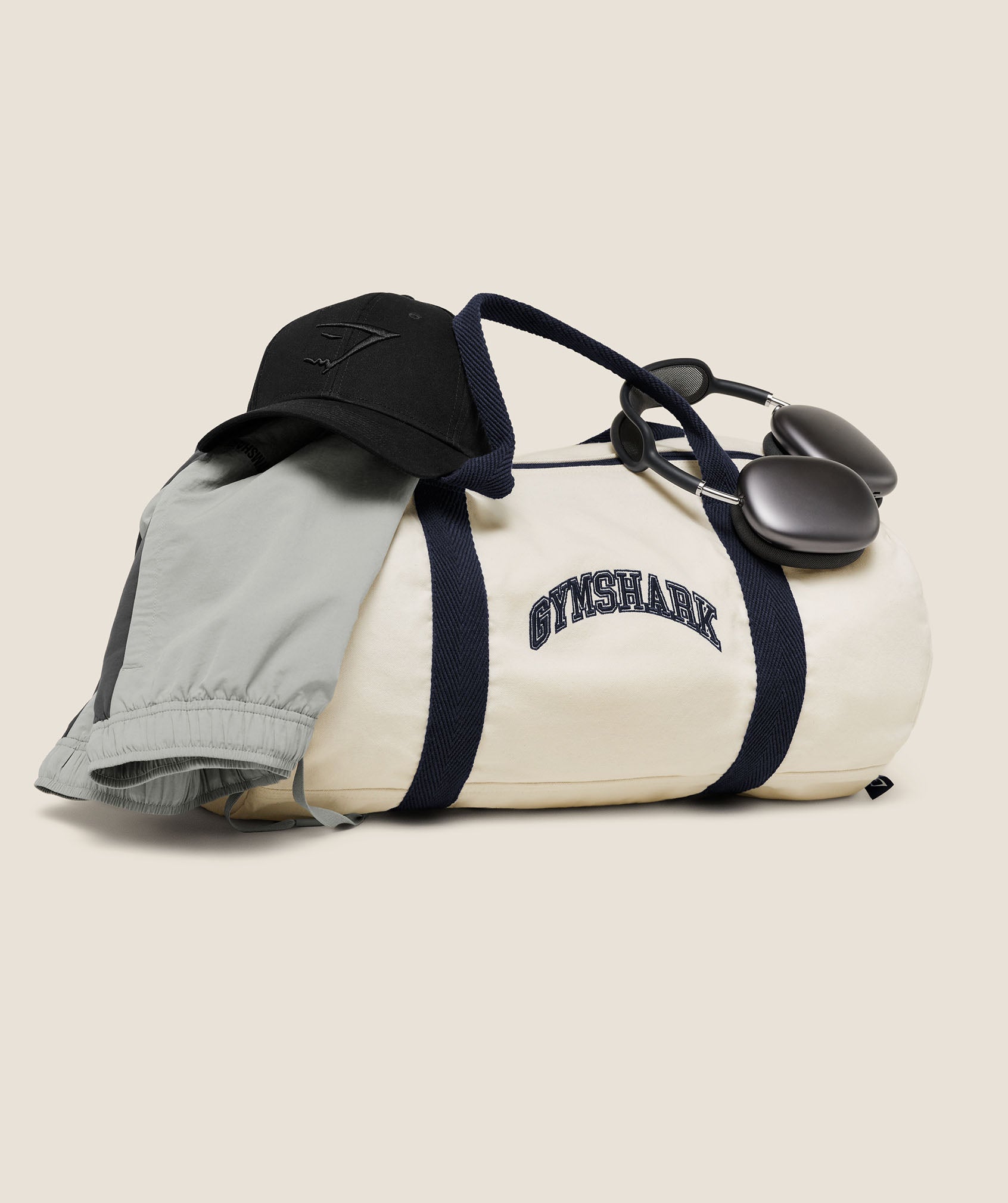 Gymshark Essentials Duffle Bag 'Soft White'