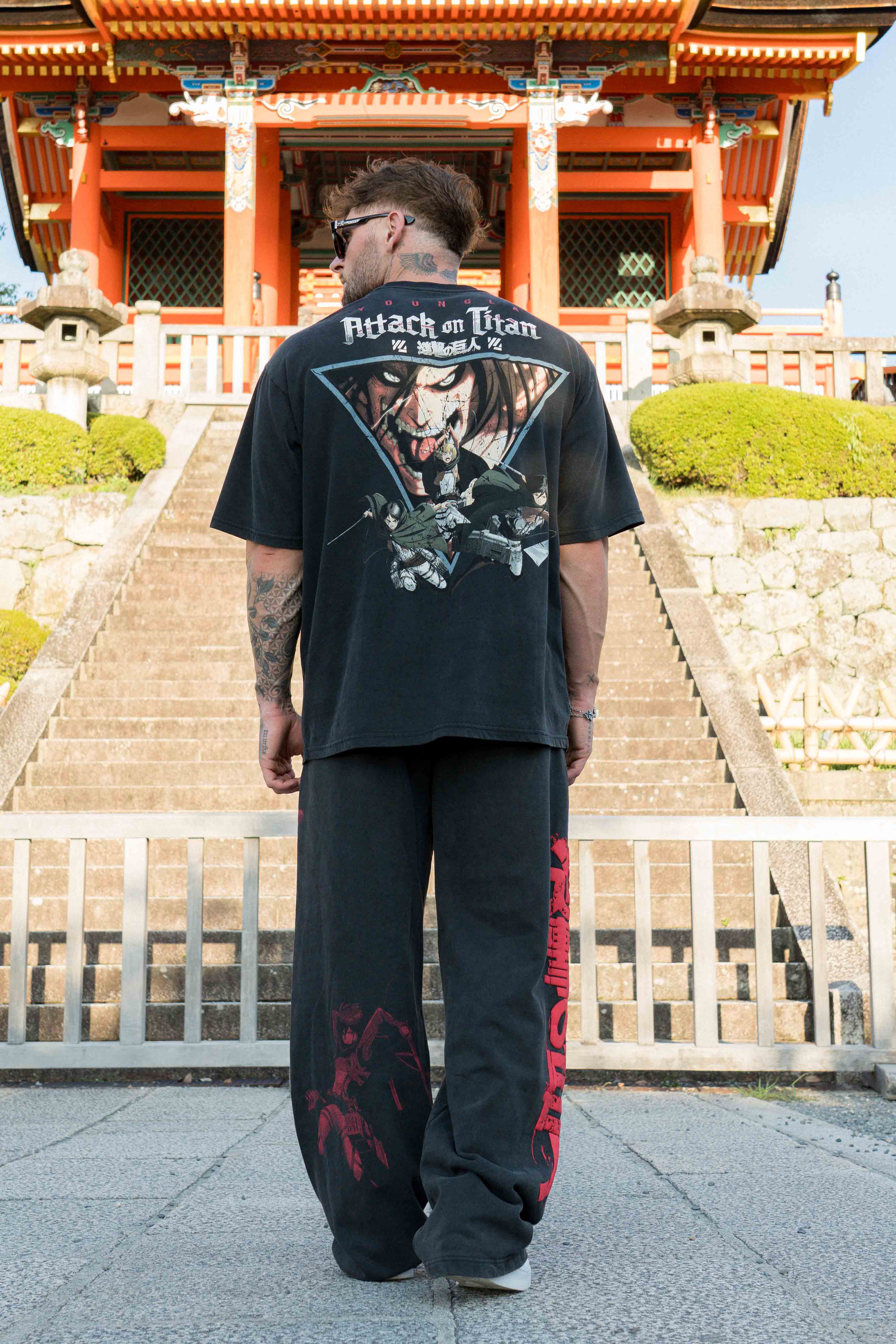 YoungLA 4191 - AOT© x YLA Classic Tees 'Attack Titan'