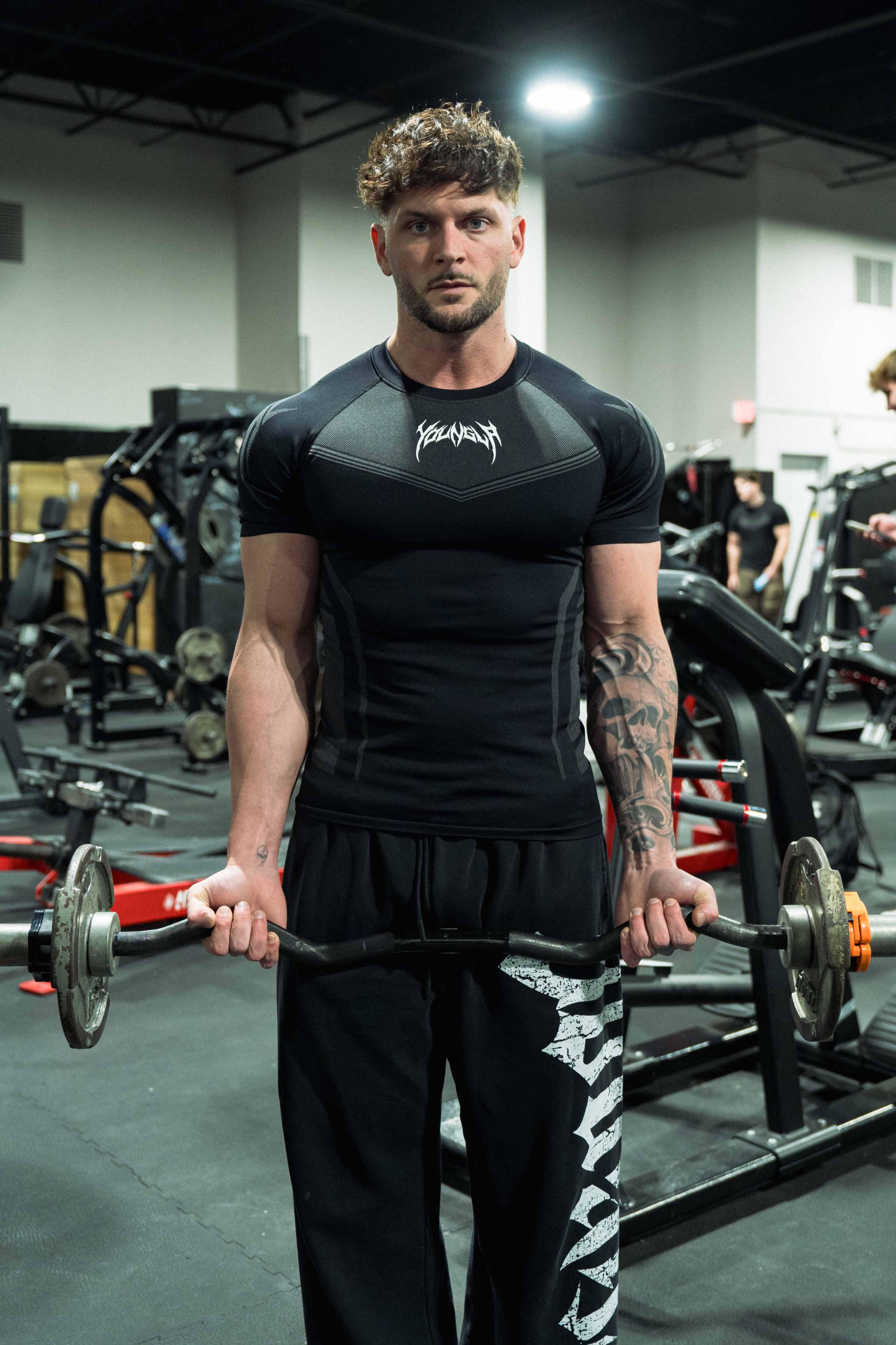 YoungLA 4041 - Warrior Compression Tees 'Black'