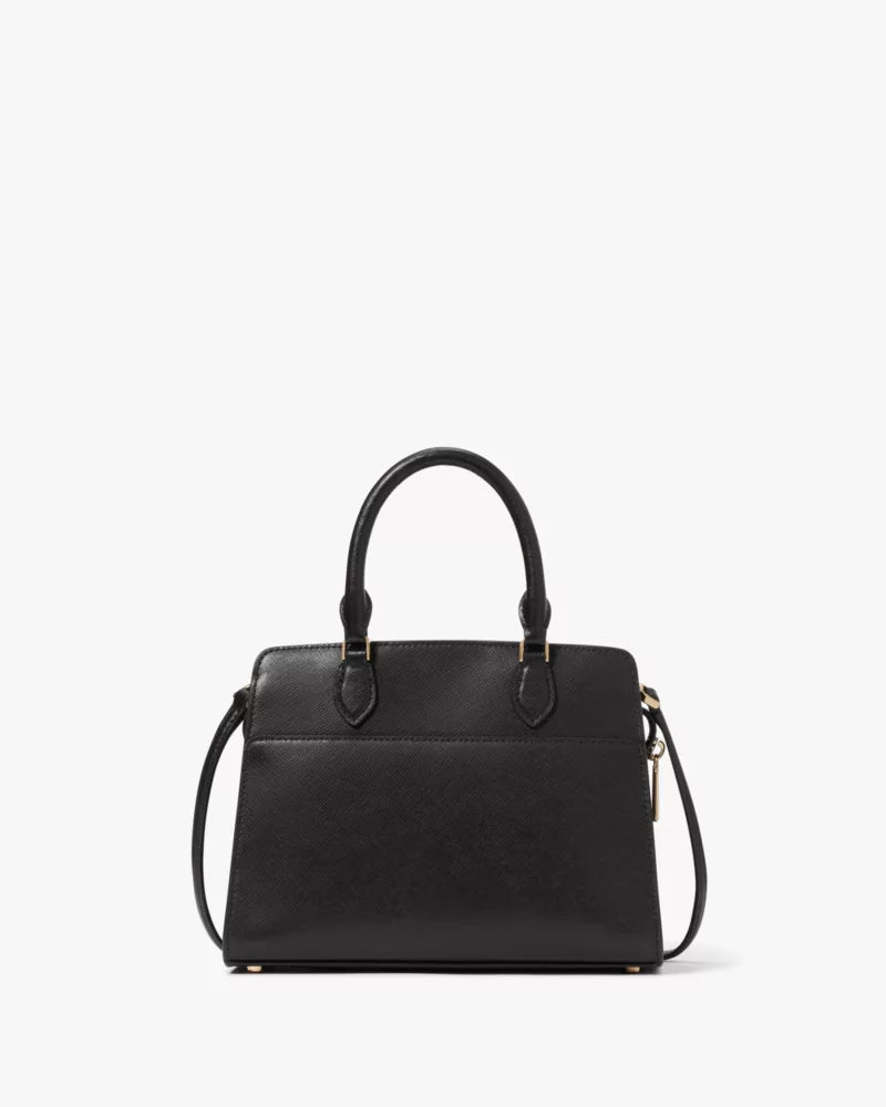 Kate Spade Madison Medium Satchel Bag 'Black'