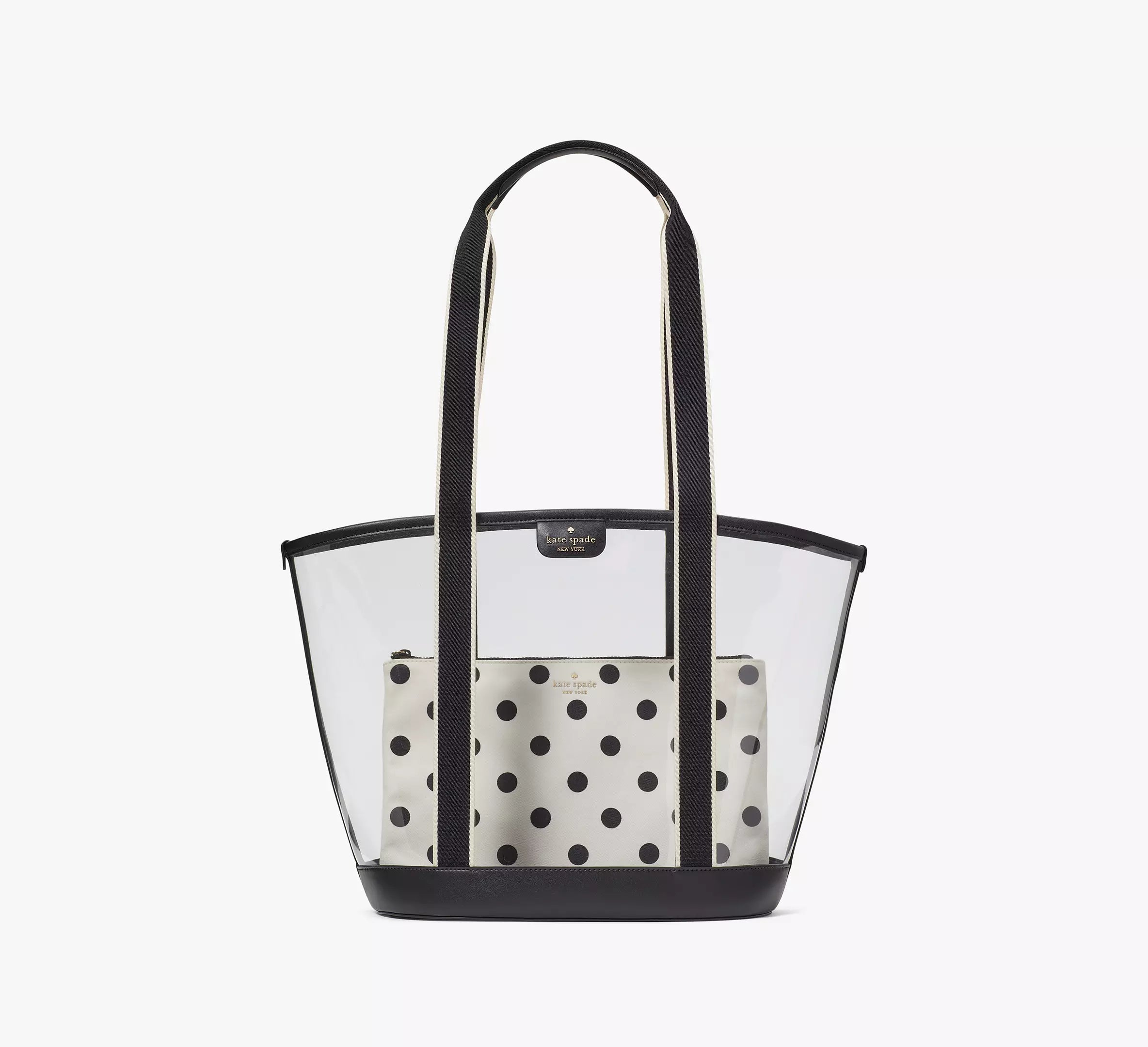 Kate Spade Clare See Through Tote 'Black Multi'