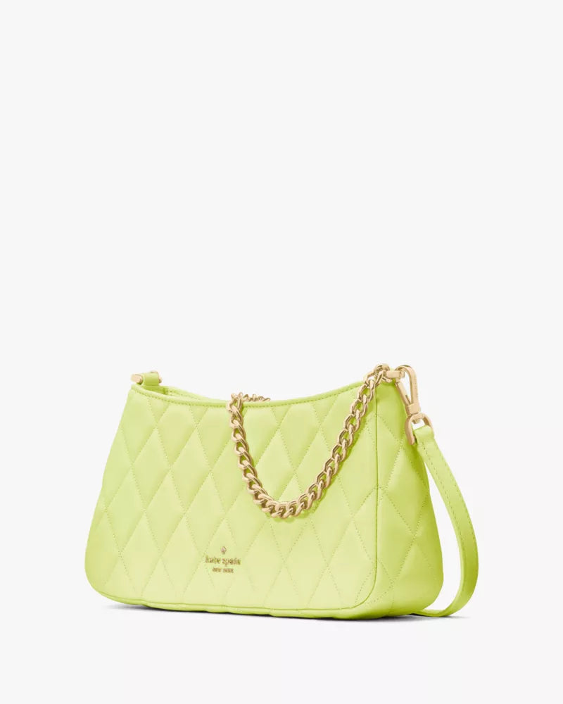 Kate Spade Carey Small Convertible Crossbody 'Lime Slushy'