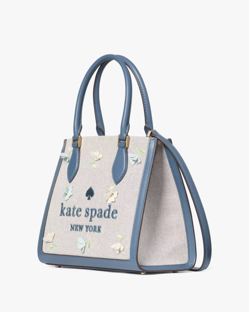 Kate Spade Ellie Applique Small Tote 'Blue Multicolor'