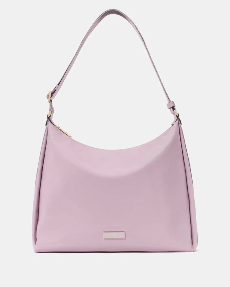KateSpade Carter Nylon Large Convertible Crossbody Lavender Smoke