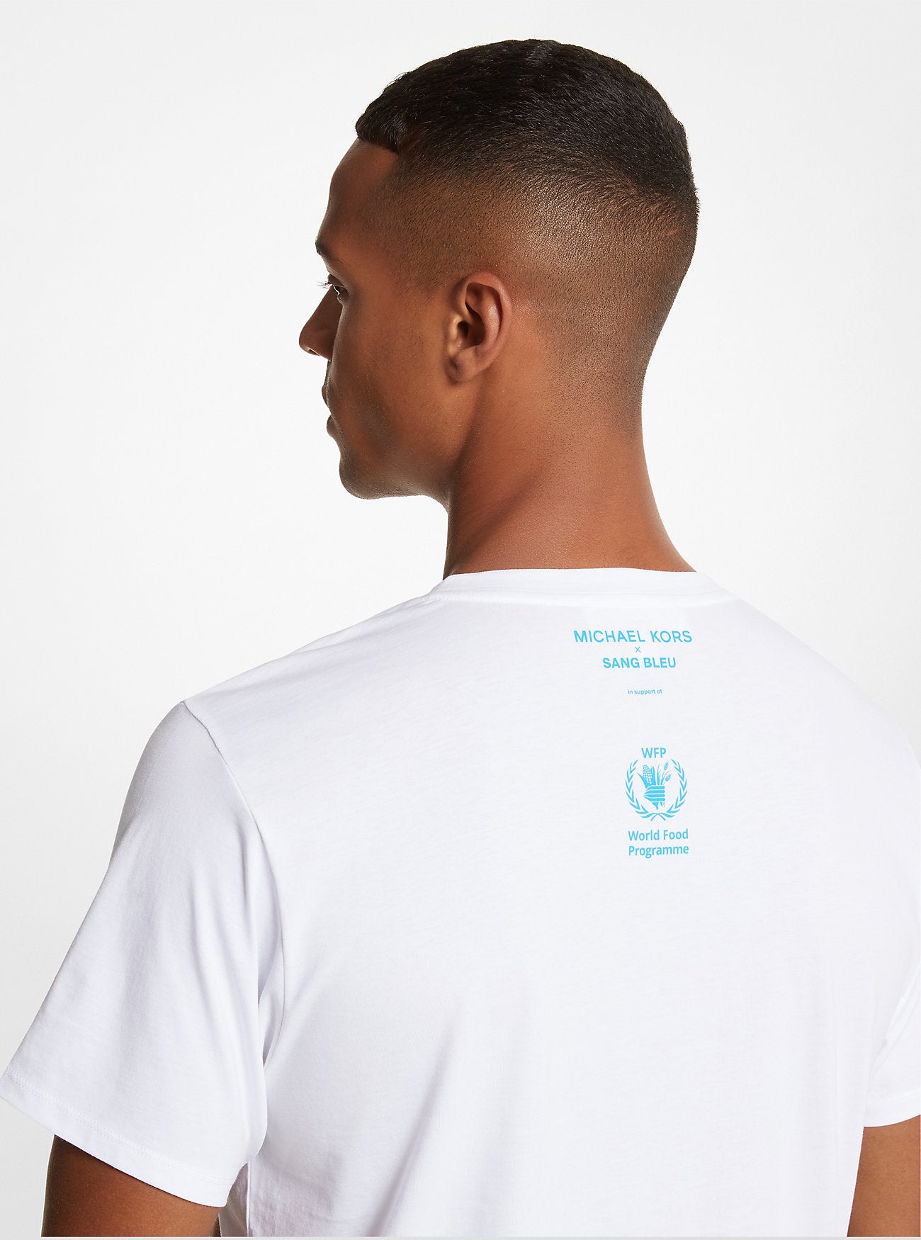Watch Hunger Stop Organic Cotton Unisex T-Shirt WHITE
