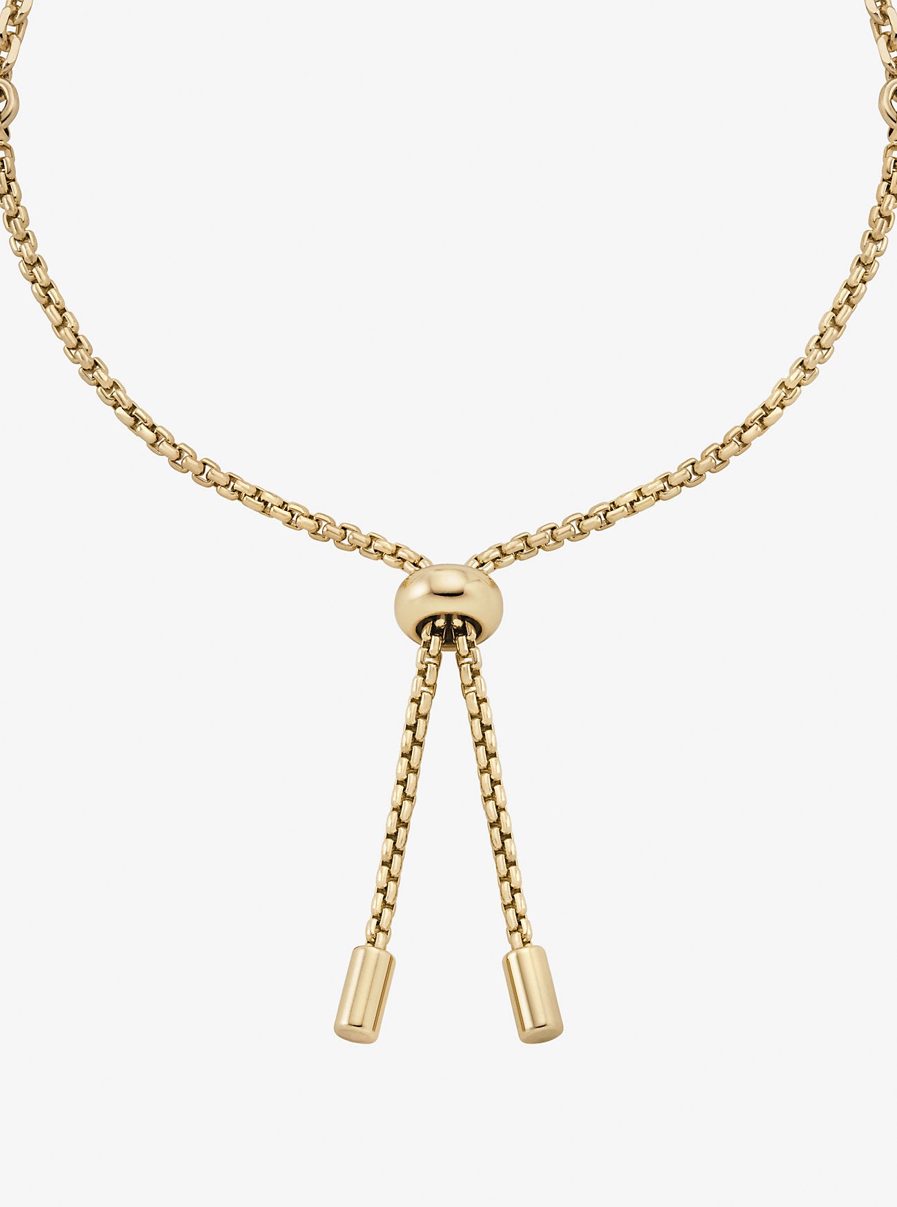 Pavé Lock Slider Bracelet GOLD