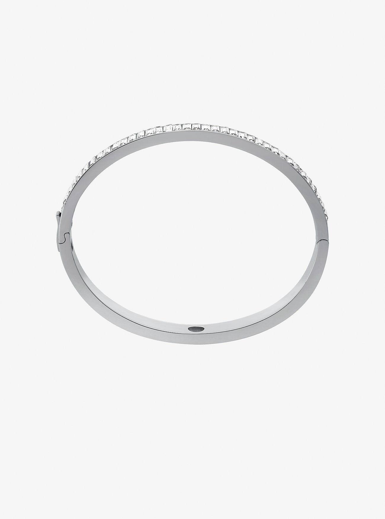 Cubic Zirconia Bangle SILVER
