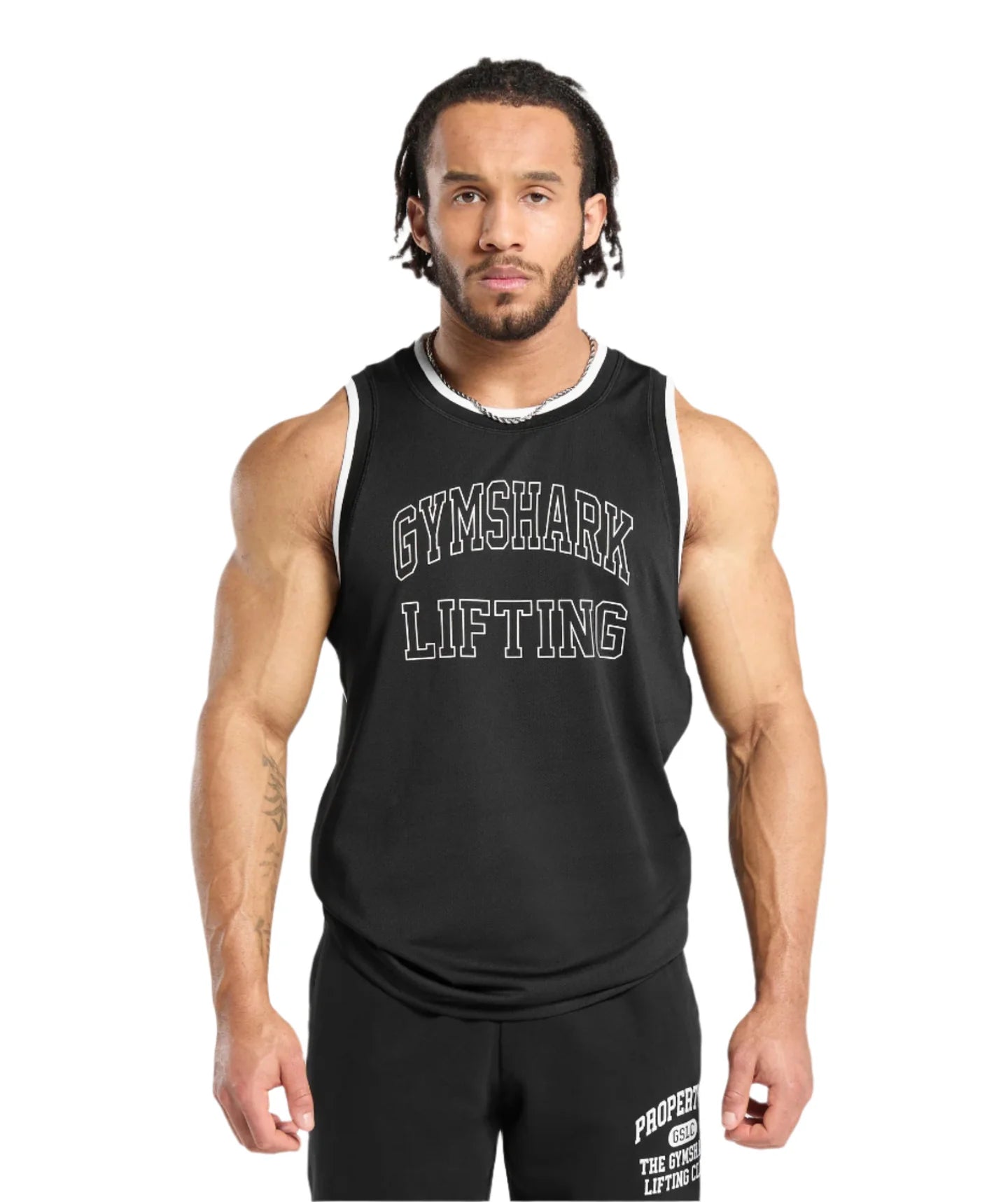 Gymshark Mesh Tank - Black