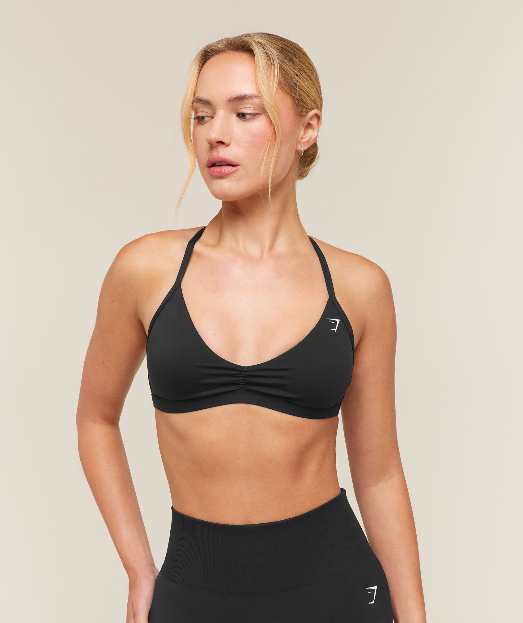 Gymshark Minimal Sports Bra 2.0 'Black'