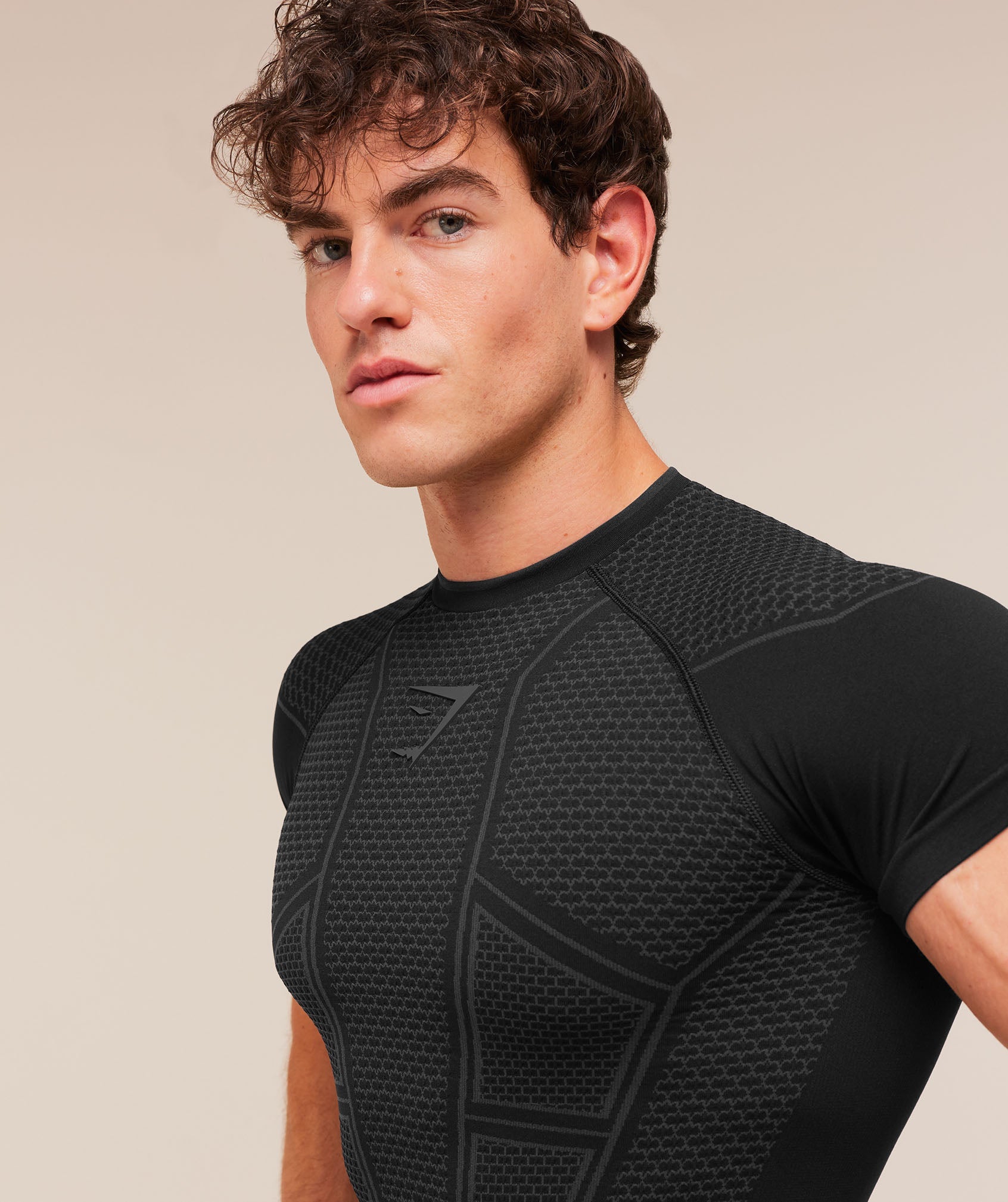 Gymshark Onyx V1 T-Shirt 'Black Onyx Grey'
