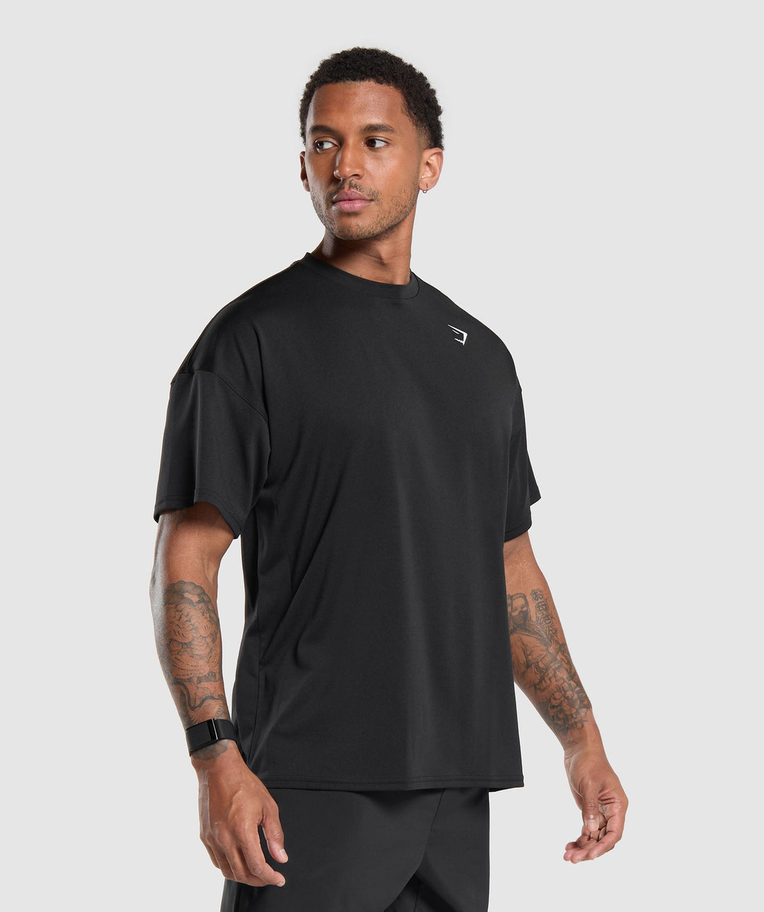 Gymshark Oversized Performance T-Shirt 'Black'