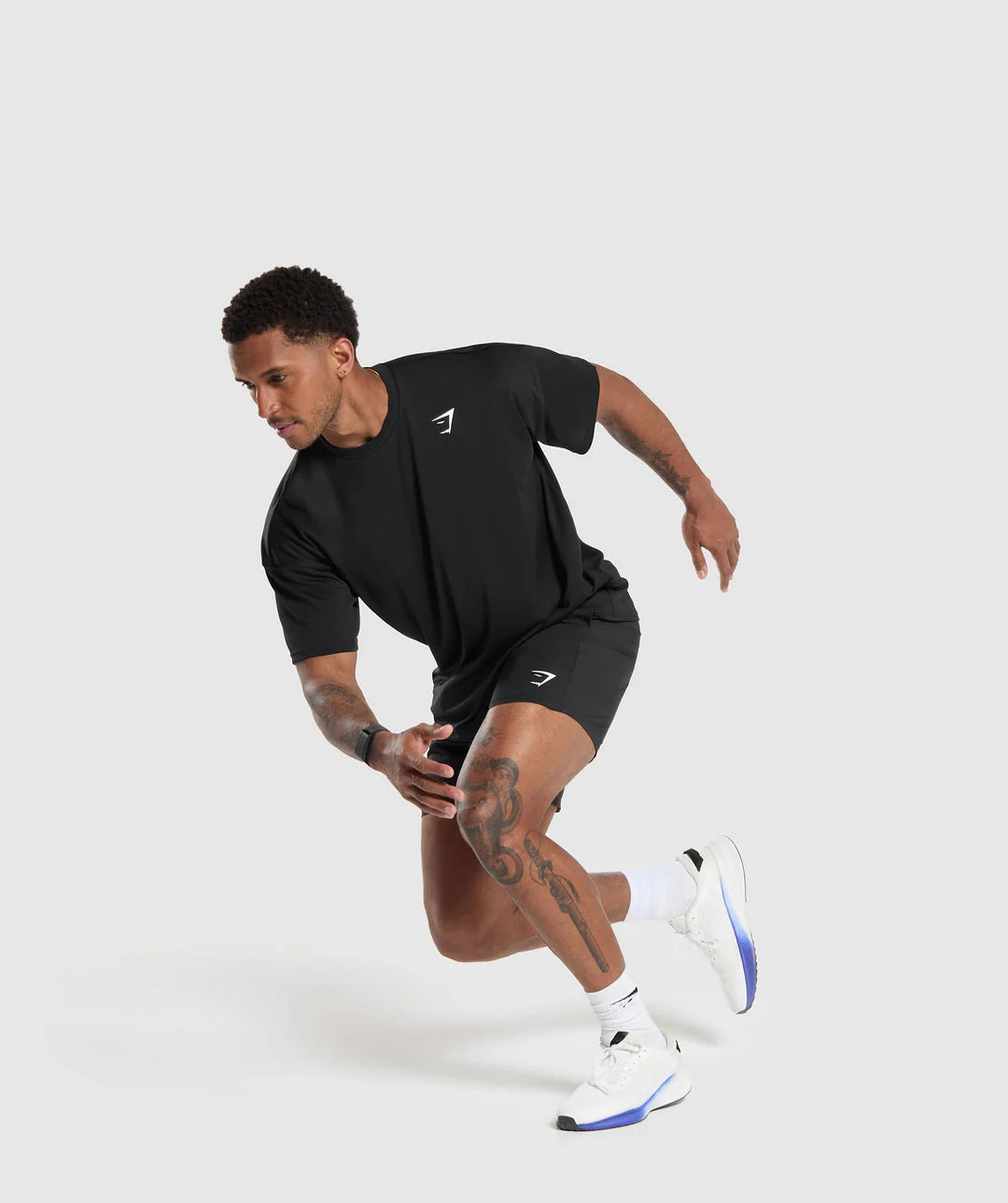 Gymshark Oversized Performance T-Shirt 'Black'