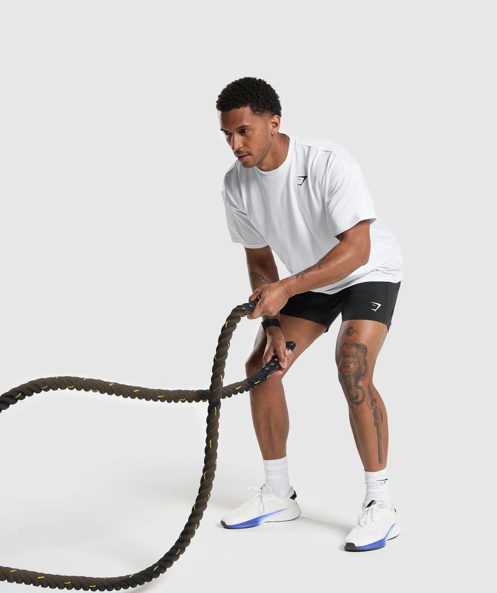 Gymshark Oversized Performance T-Shirt 'White'