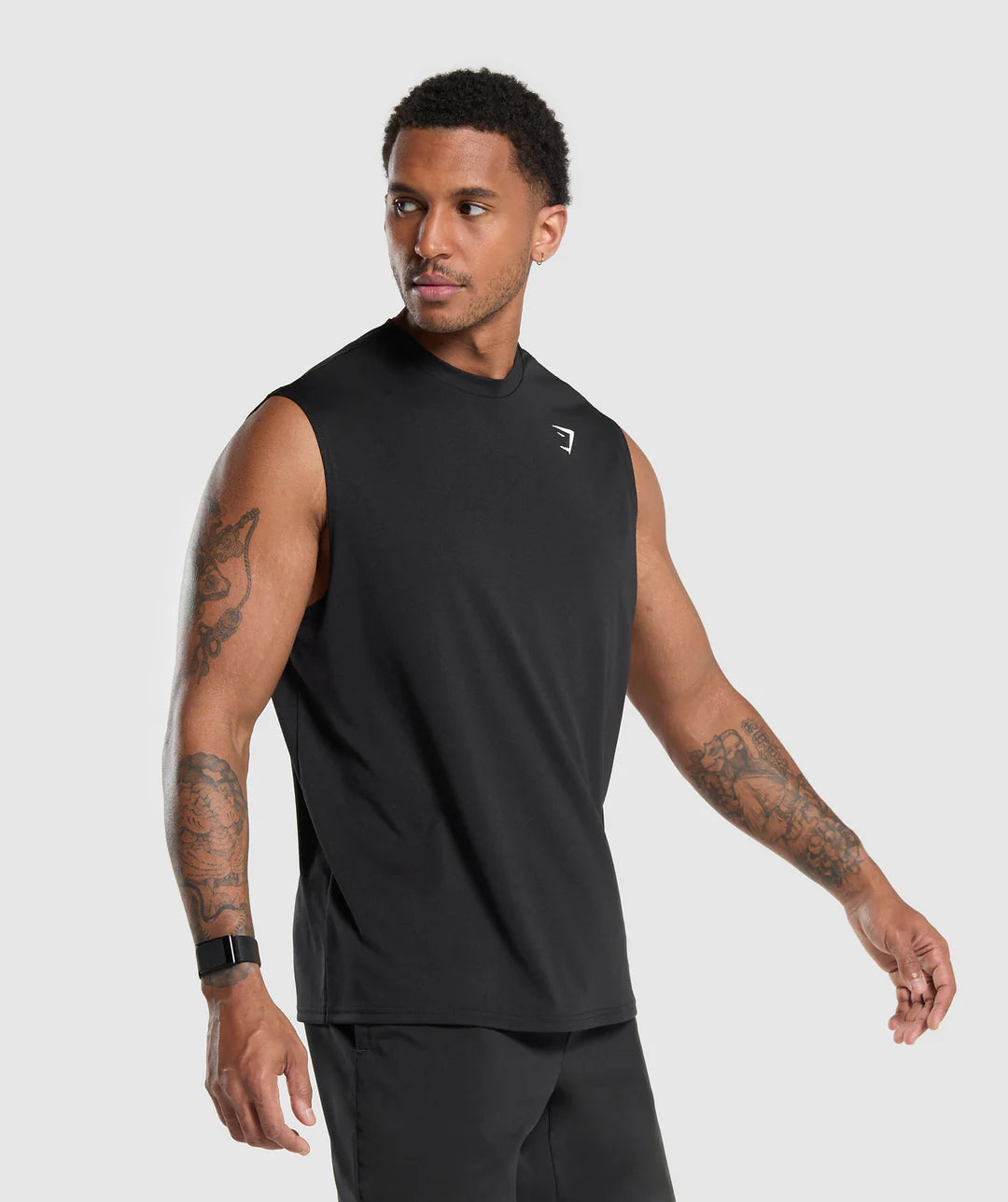 Gymshark Arrival Oversized Tank 'Black'