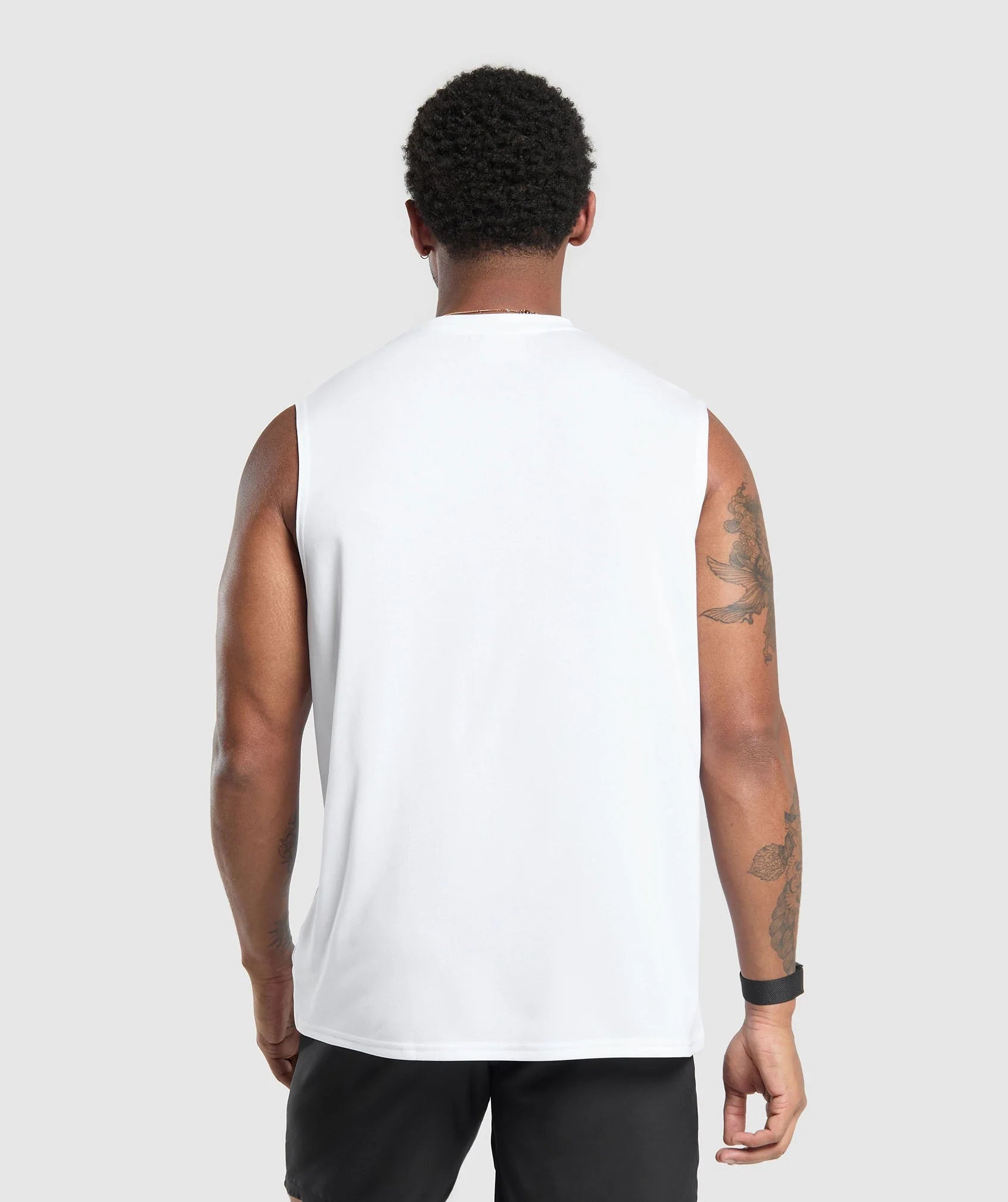 Gymshark Arrival Oversized Tank 'White'