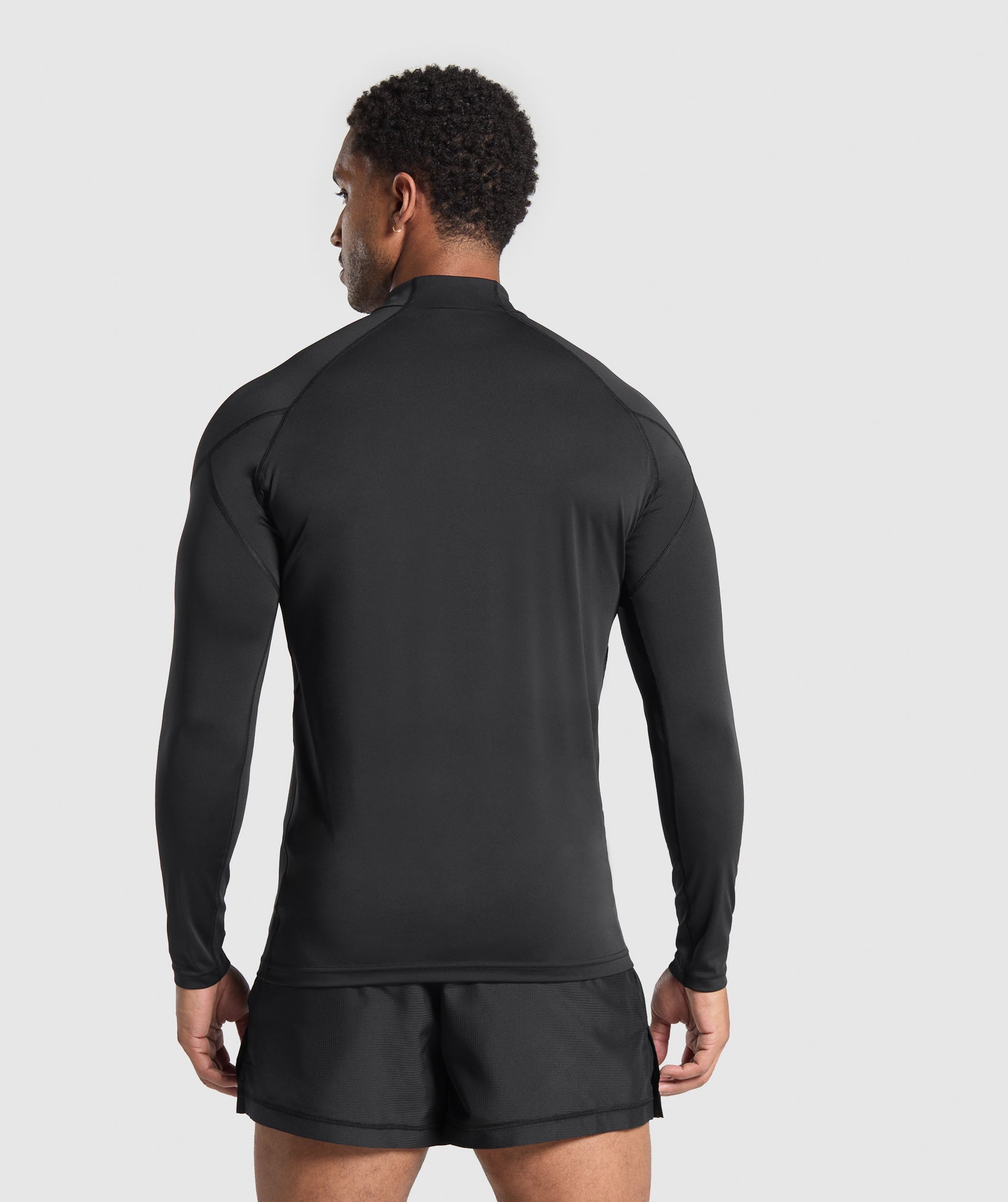 Gymshark Performance 1/4 Zip 'Black'