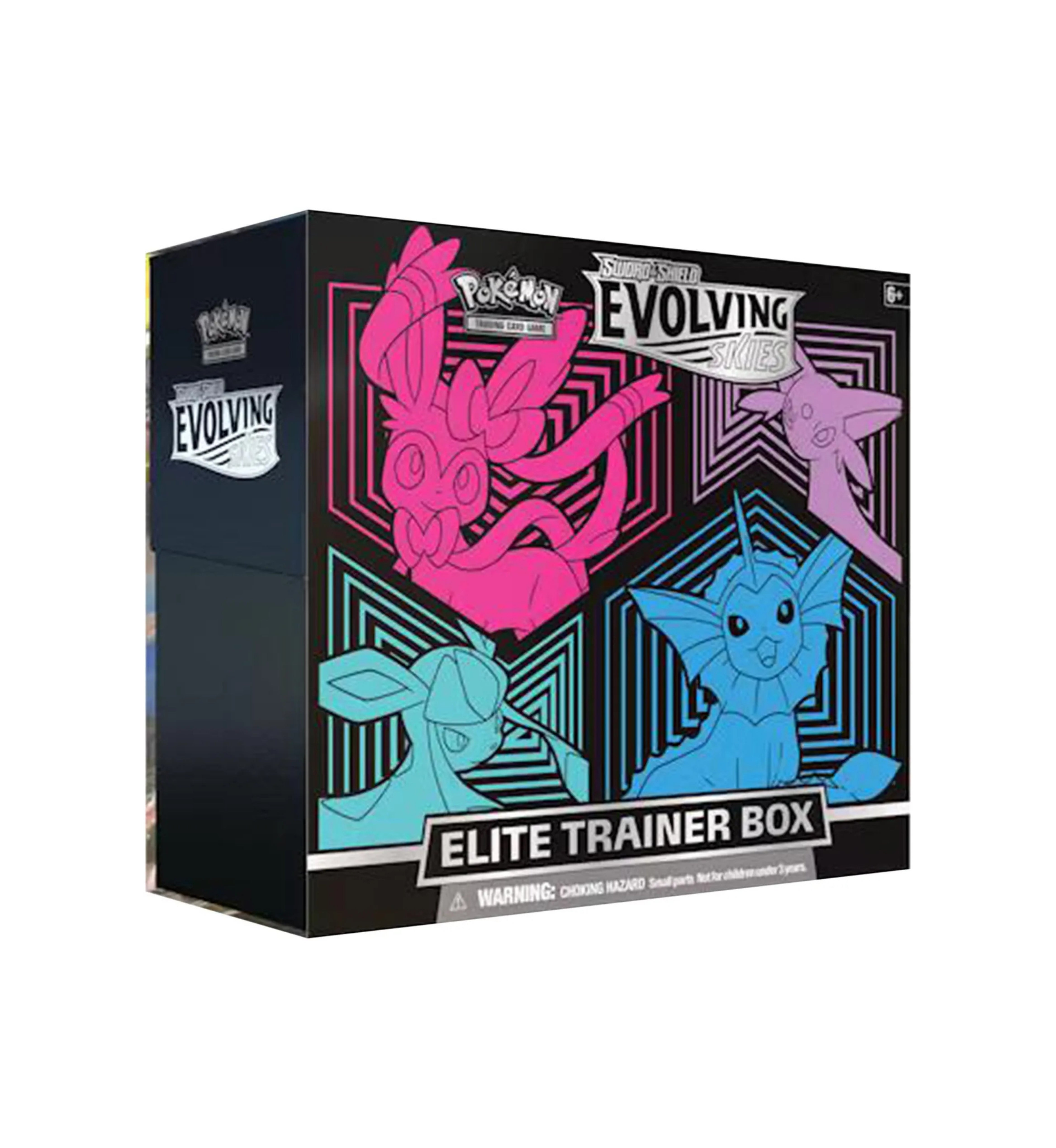 Pokémon Sword & Shield: Evolving Skies Elite Trainer Box 'Glaceon/Vaporeon/Sylveon/Espeon'