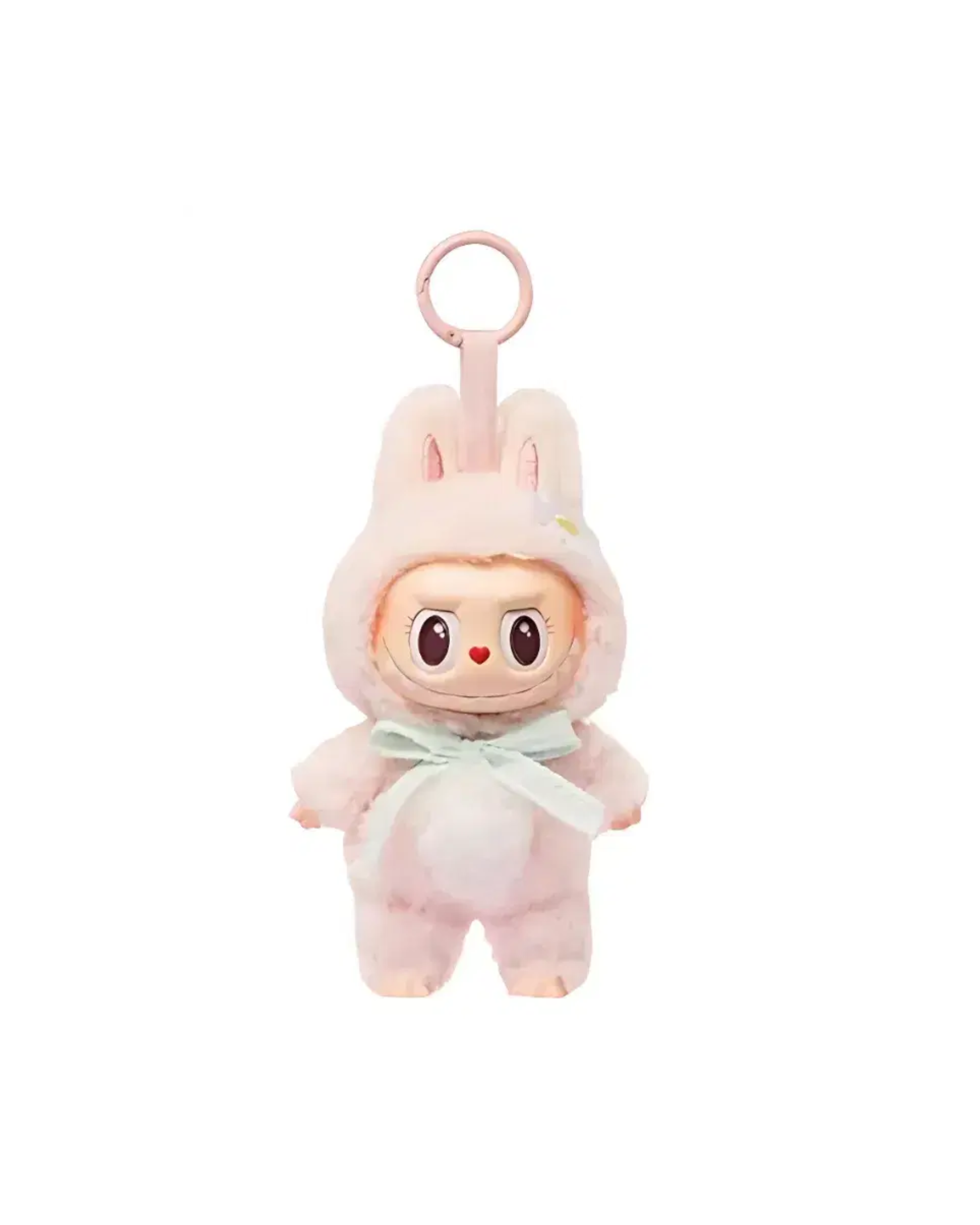 Pop Mart Labubu Mokoko Close to Sweet Vinyl Plush Doll Pendant Keychain