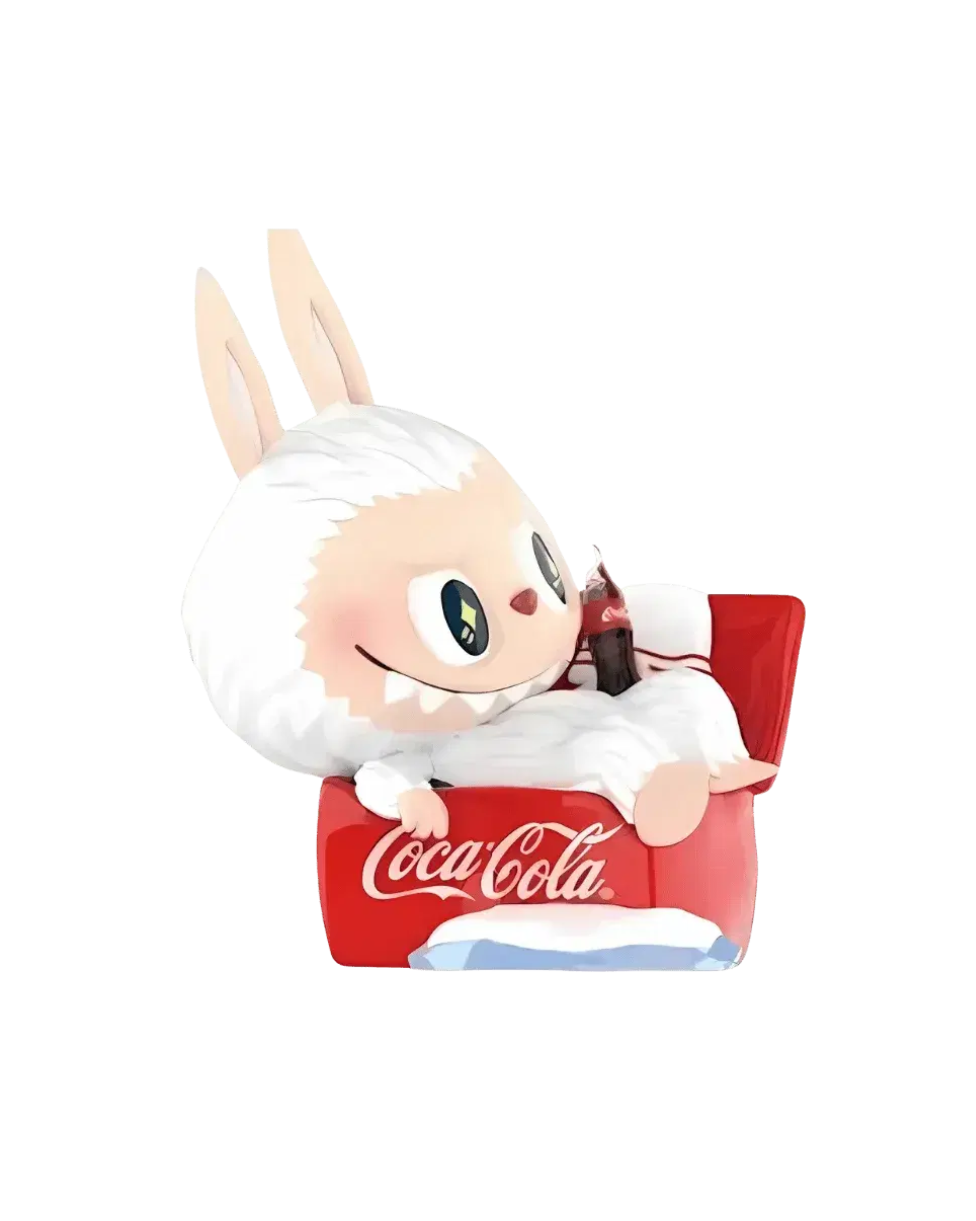 Pop Mart Labubu The Monsters Coca-Cola Series Special Sofa Figure