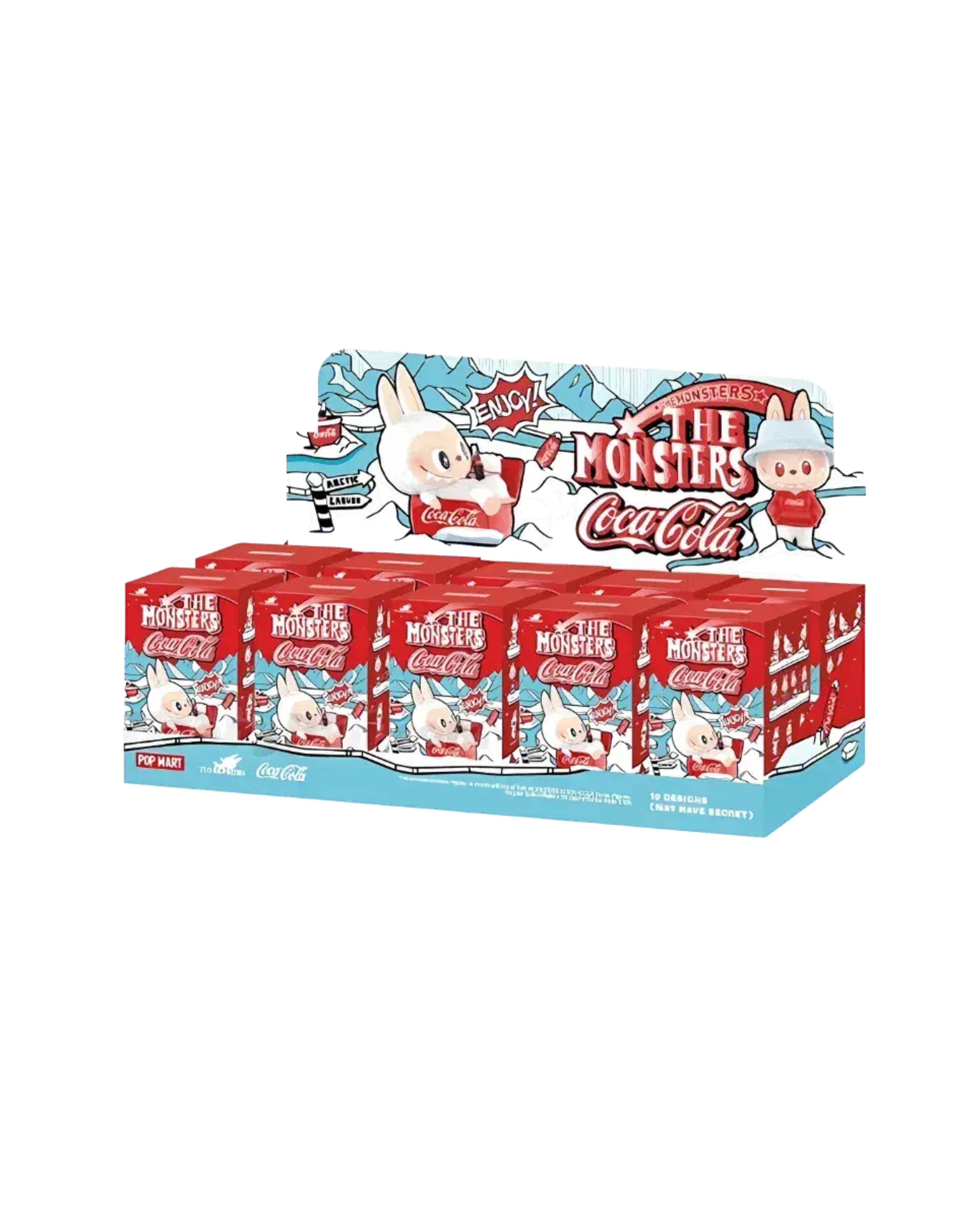 Pop Mart The Monsters Labubu Coca-Cola Series Sealed Case (10 Blind Box)