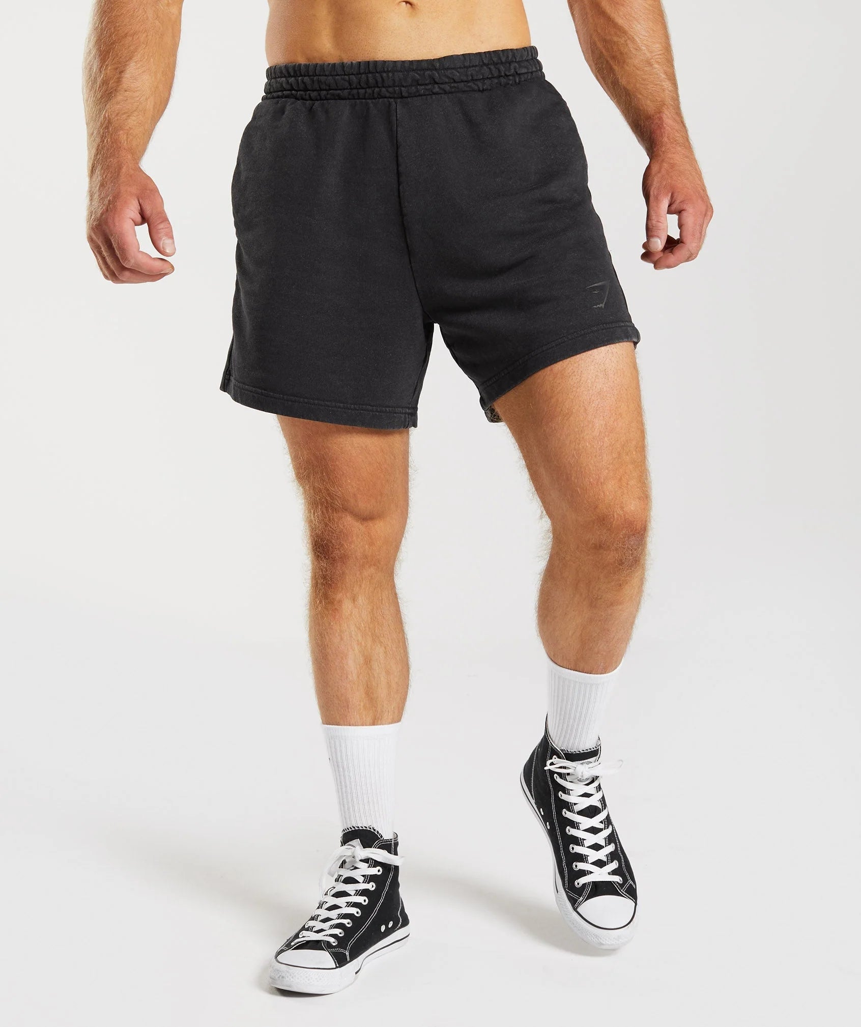 Gymshark Power Washed 5" Shorts 'Black'