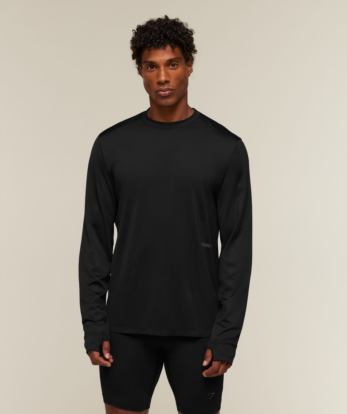Gymshark Running Elite Long Sleeve T-Shirt 'Black'