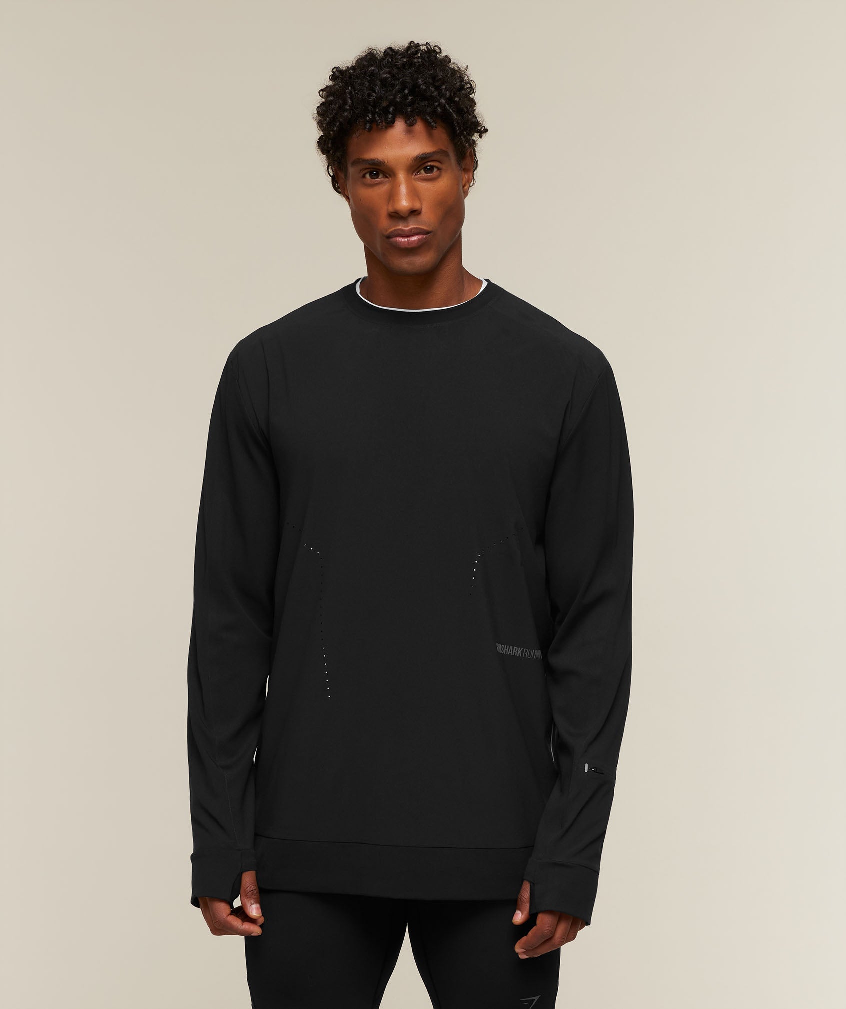 Gymshark Running Elite Crew 'Black'