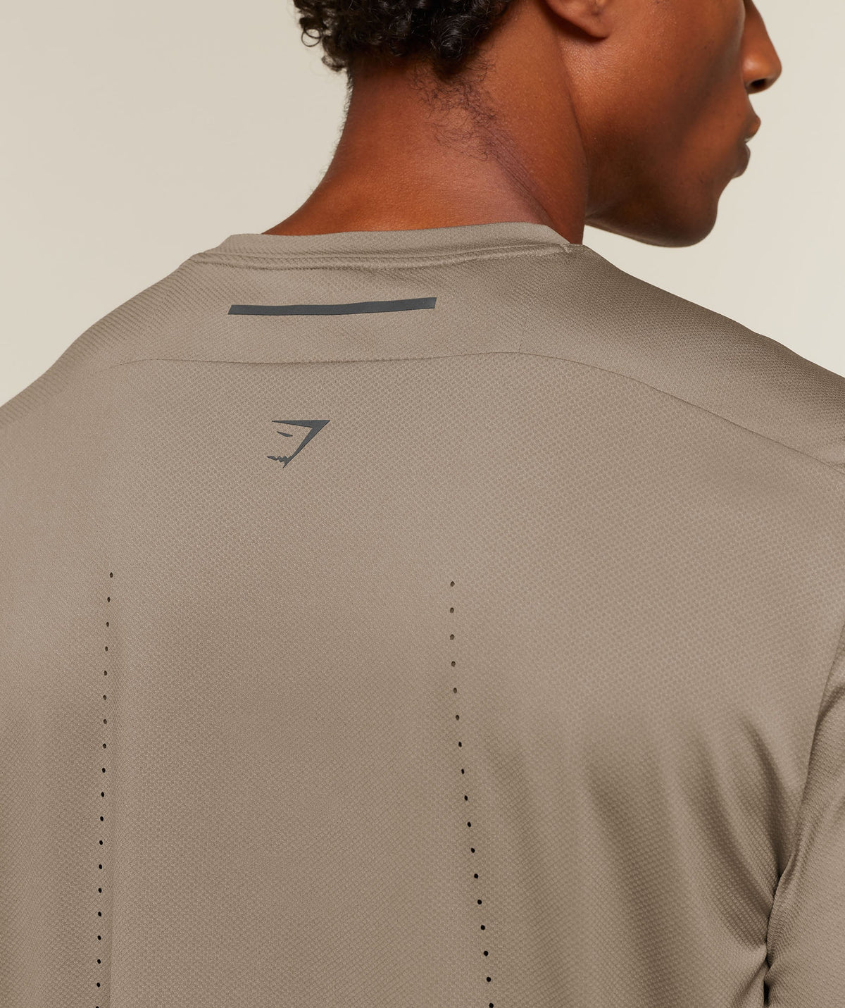 Gymshark Running Elite Reg Fit T-Shirt 'Lifestyle Brown'