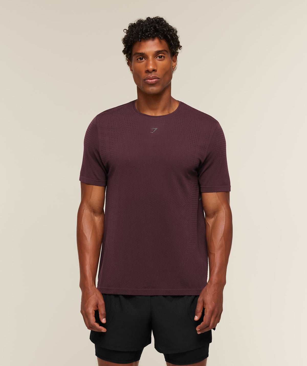 Gymshark Seamless Running T-Shirt 'Cherry Purple'